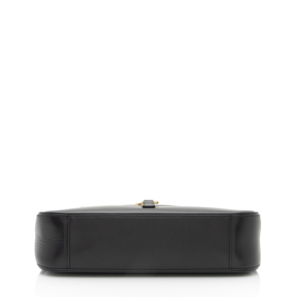 Saint Laurent Smooth Calfskin Monogram Le 5 A 7 Hobo (SHF-X5WO2I)