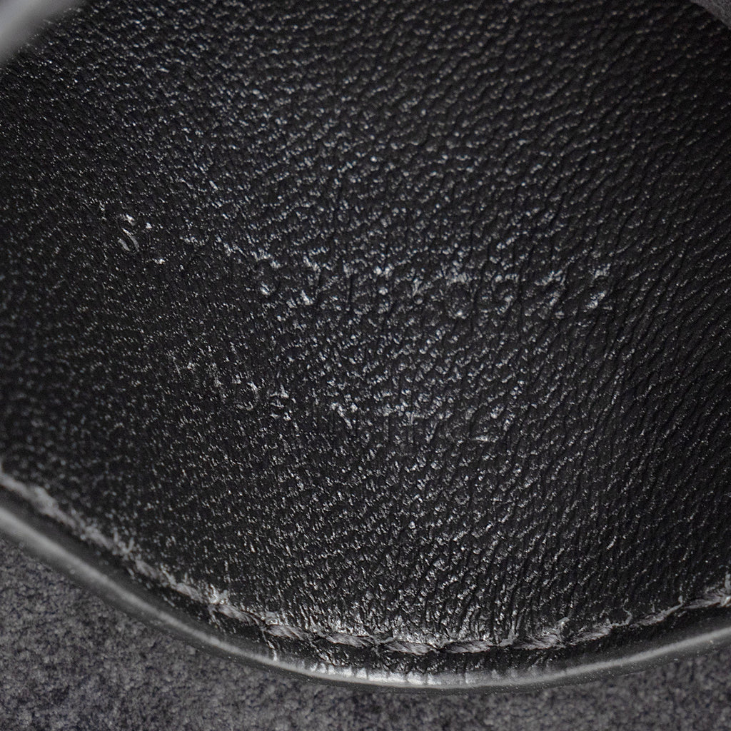 Saint Laurent Smooth Calfskin Monogram Le 5 A 7 Mini Hobo (SHF-zn70qi)