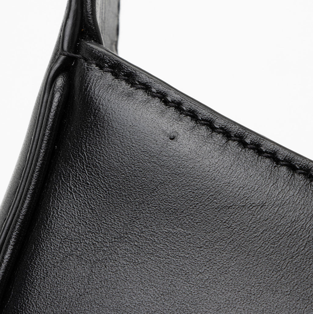 Saint Laurent Smooth Calfskin Monogram Le 5 A 7 Mini Hobo (SHF-zn70qi)