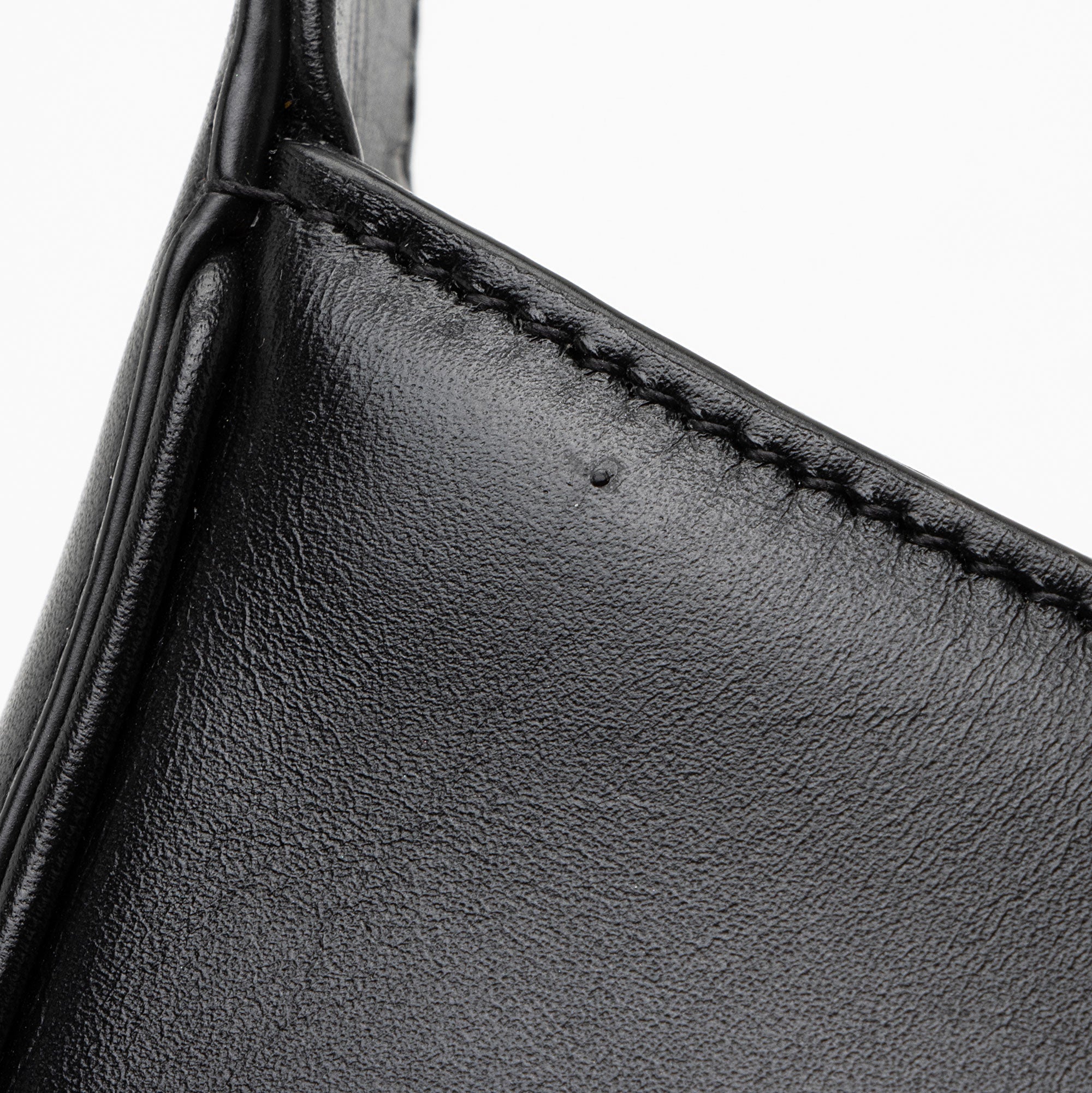 Saint Laurent Smooth Calfskin Monogram Le 5 A 7 Mini Hobo (SHF-zn70qi)