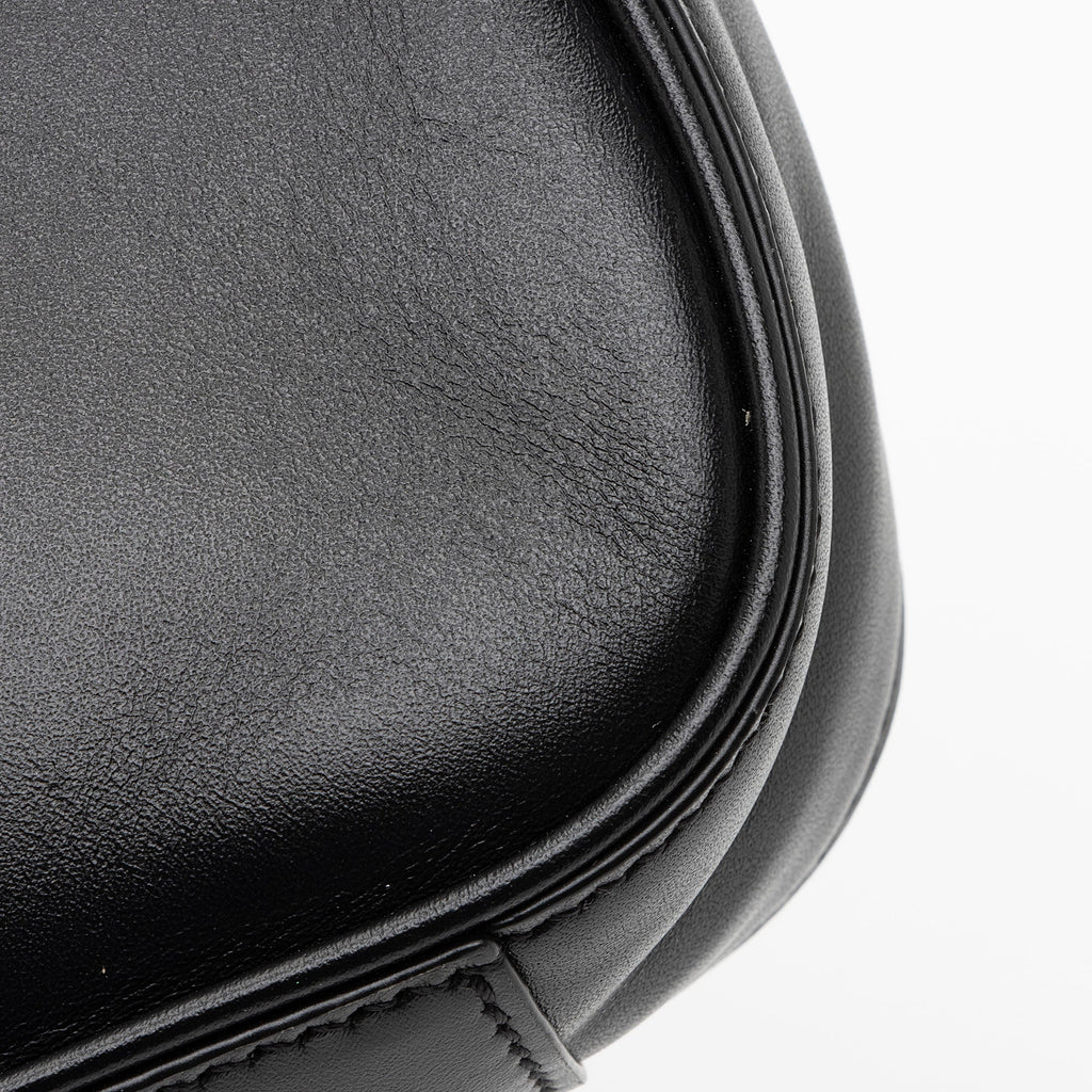 Saint Laurent Smooth Calfskin Monogram Le 5 A 7 Mini Hobo (SHF-zn70qi)
