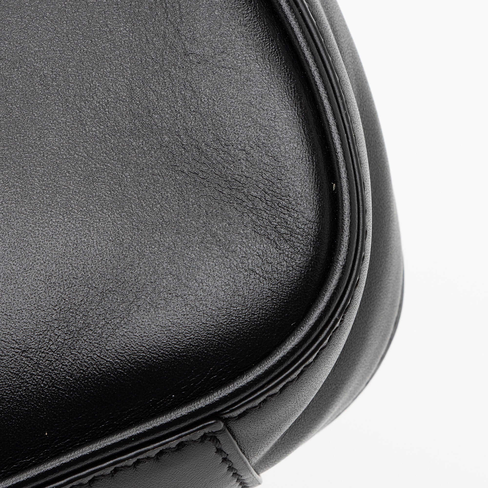 Saint Laurent Smooth Calfskin Monogram Le 5 A 7 Mini Hobo (SHF-zn70qi)