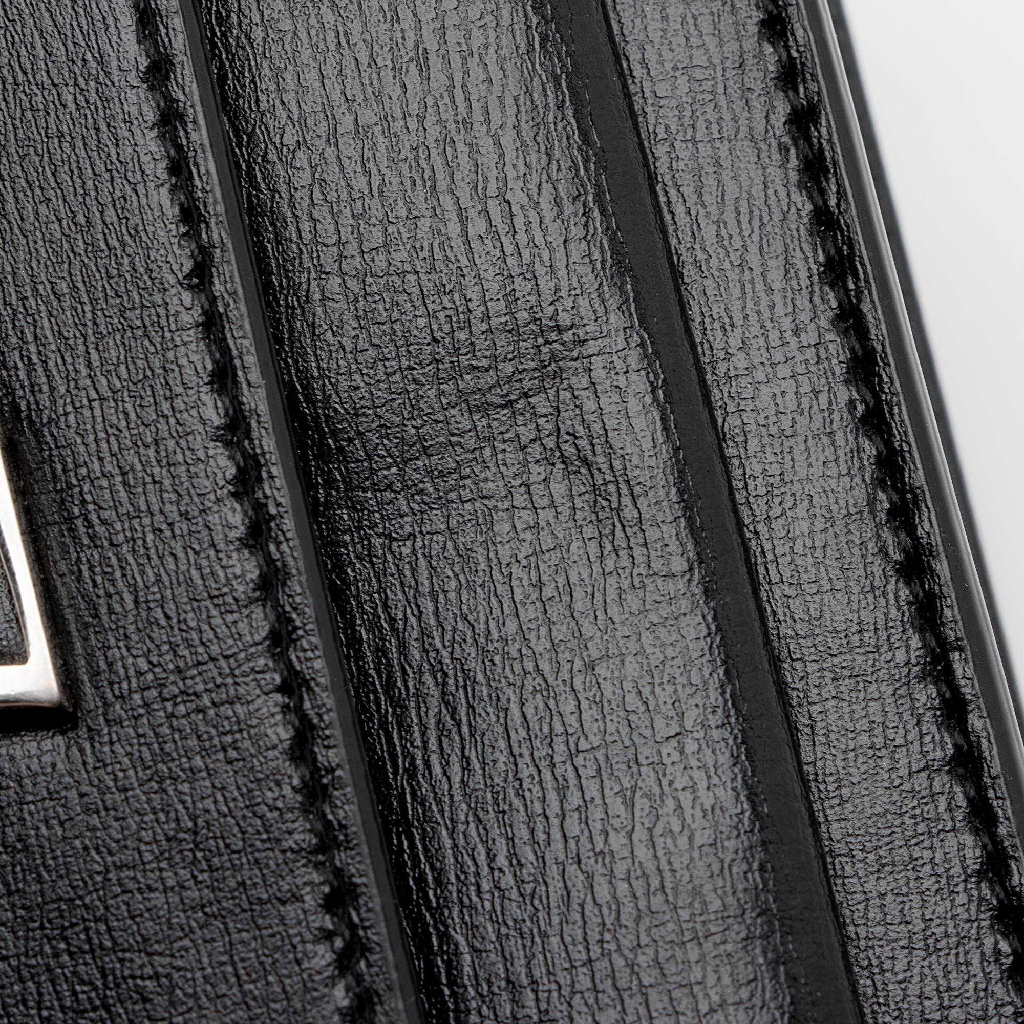 Saint Laurent Smooth Calfskin Monogram Sunset Mini Wallet on Chain Bag (SHF-DINzFy)