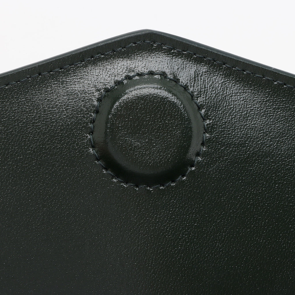 Saint Laurent Smooth Calfskin Monogram Uptown Clutch (SHF-HaidnQ)