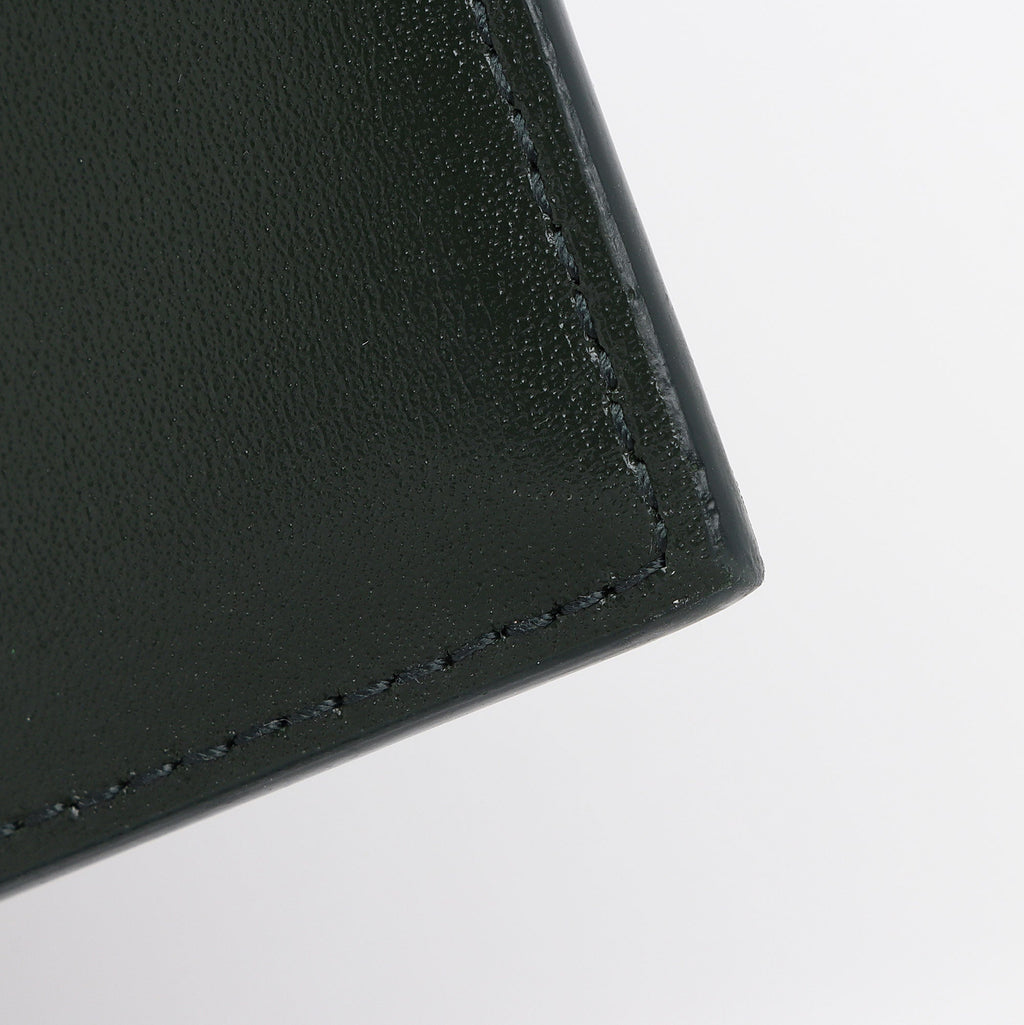 Saint Laurent Smooth Calfskin Monogram Uptown Clutch (SHF-HaidnQ)