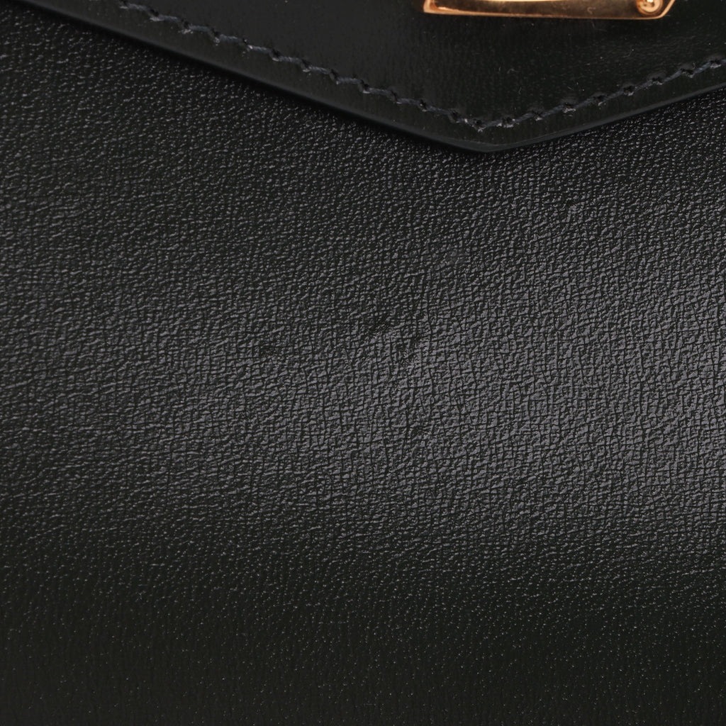 Saint Laurent Smooth Calfskin Monogram Uptown Clutch (SHF-HaidnQ)