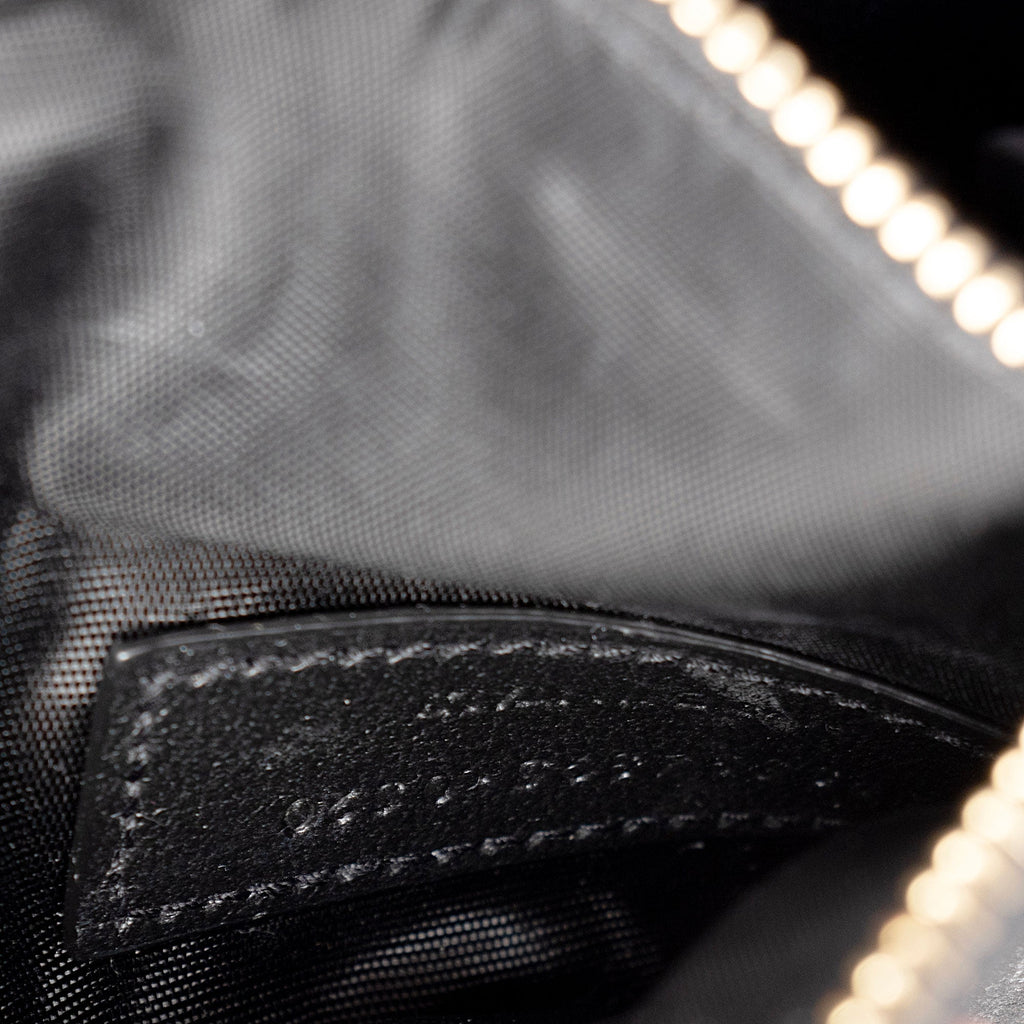 Saint Laurent Suede Croc Embossed Kate Belt Bag (SHF-fiWAvm)