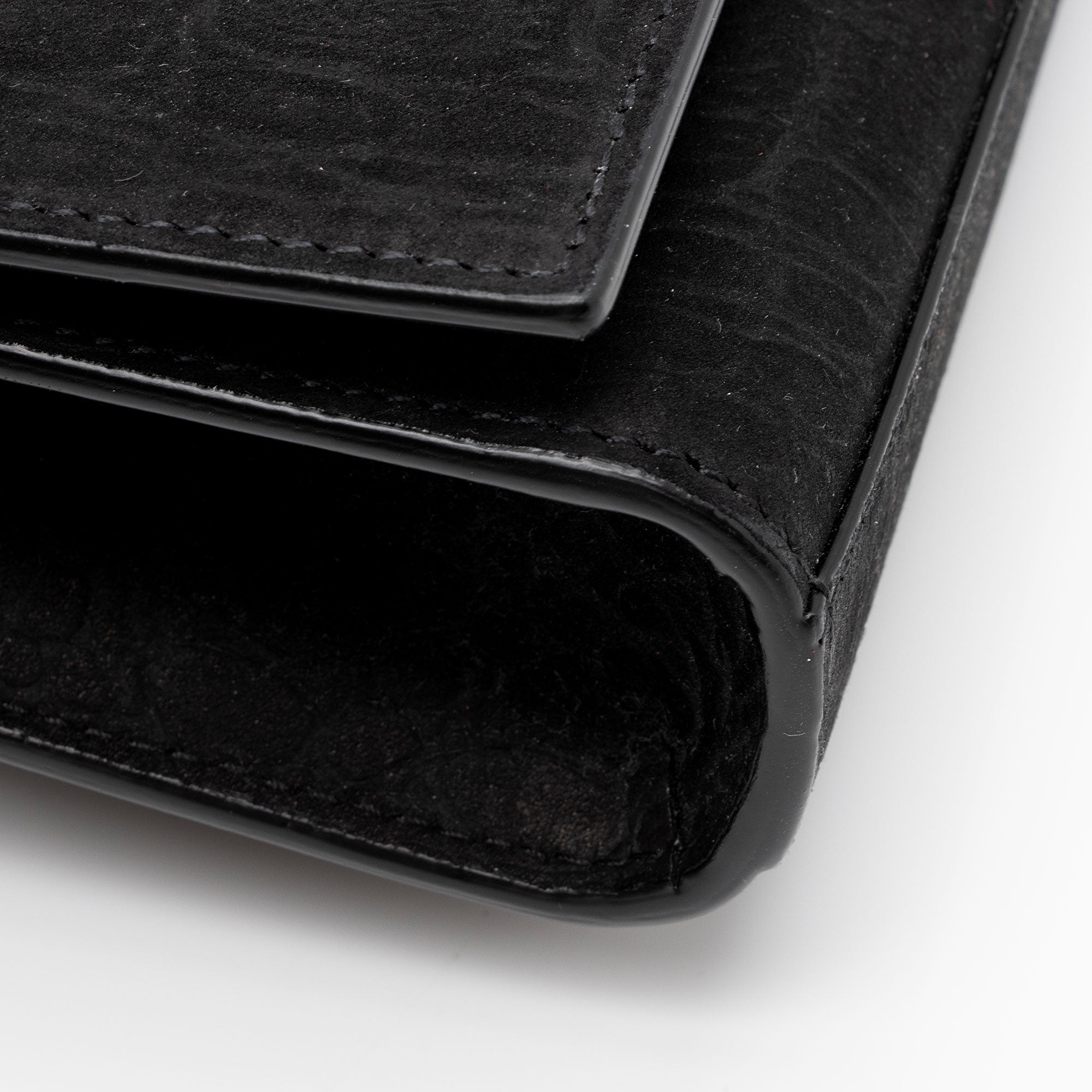 Saint Laurent Suede Croc Embossed Kate Belt Bag (SHF-fiWAvm)