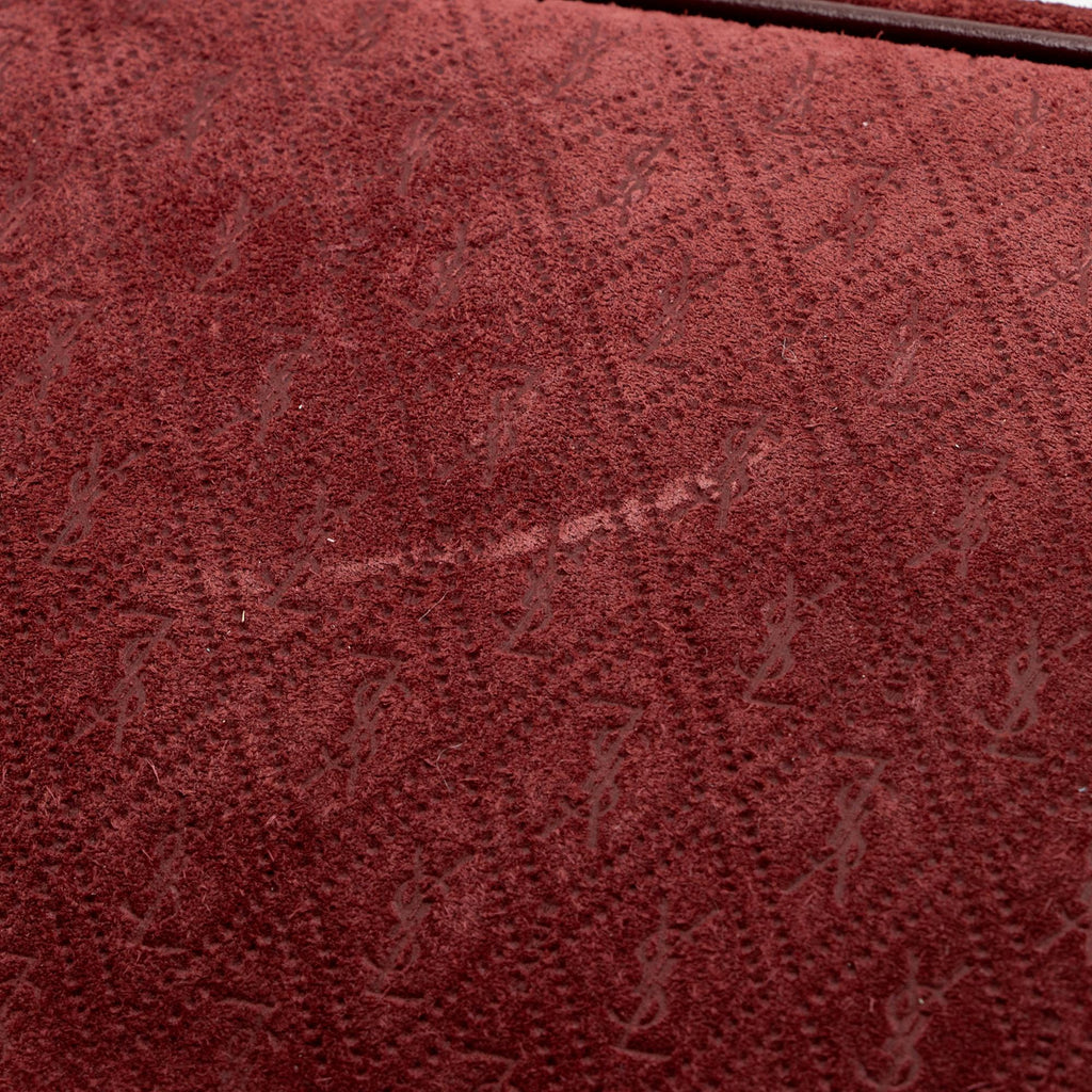 Saint Laurent Suede Le Monogramme Camera Bag (SHF-ZuLYxM)