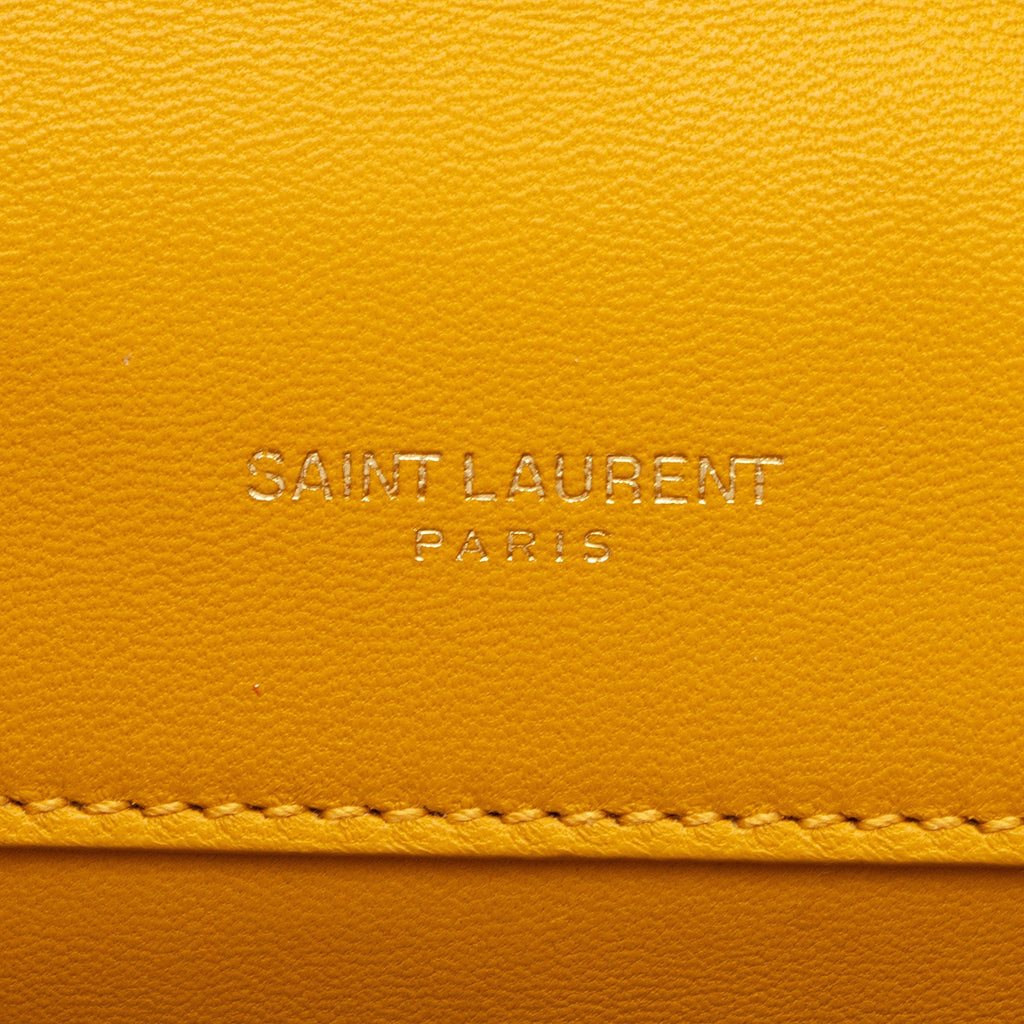 Saint Laurent Suede Monogram Kate Tassel Medium Shoulder Bag (SHF-ODWp7x)