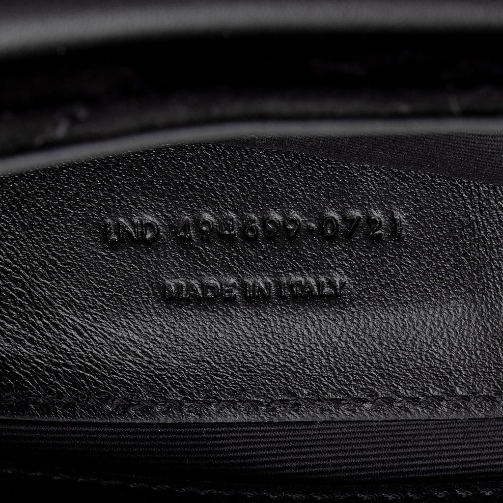 Saint Laurent Suede Monogram LouLou Chain Small Crossbody Bag (SHF-3u0yIz)
