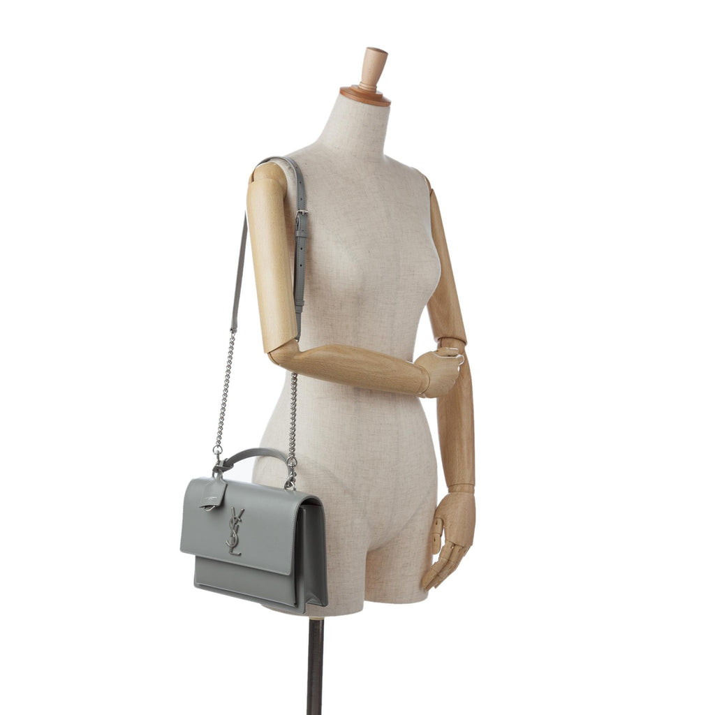 Saint Laurent Sunset Satchel (SHG-kjo7y9)