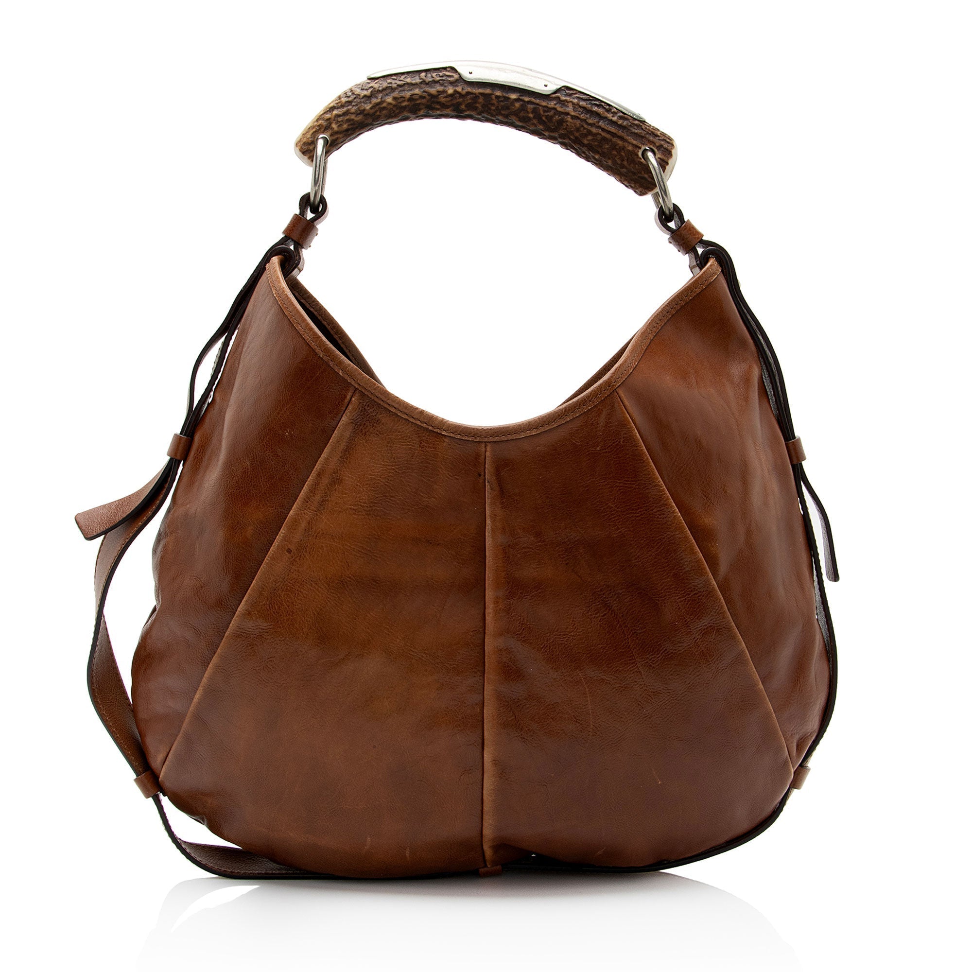 Saint Laurent Vintage Leather Mombasa Saint Tropez Shoulder Bag (SHF-wIHhzM)