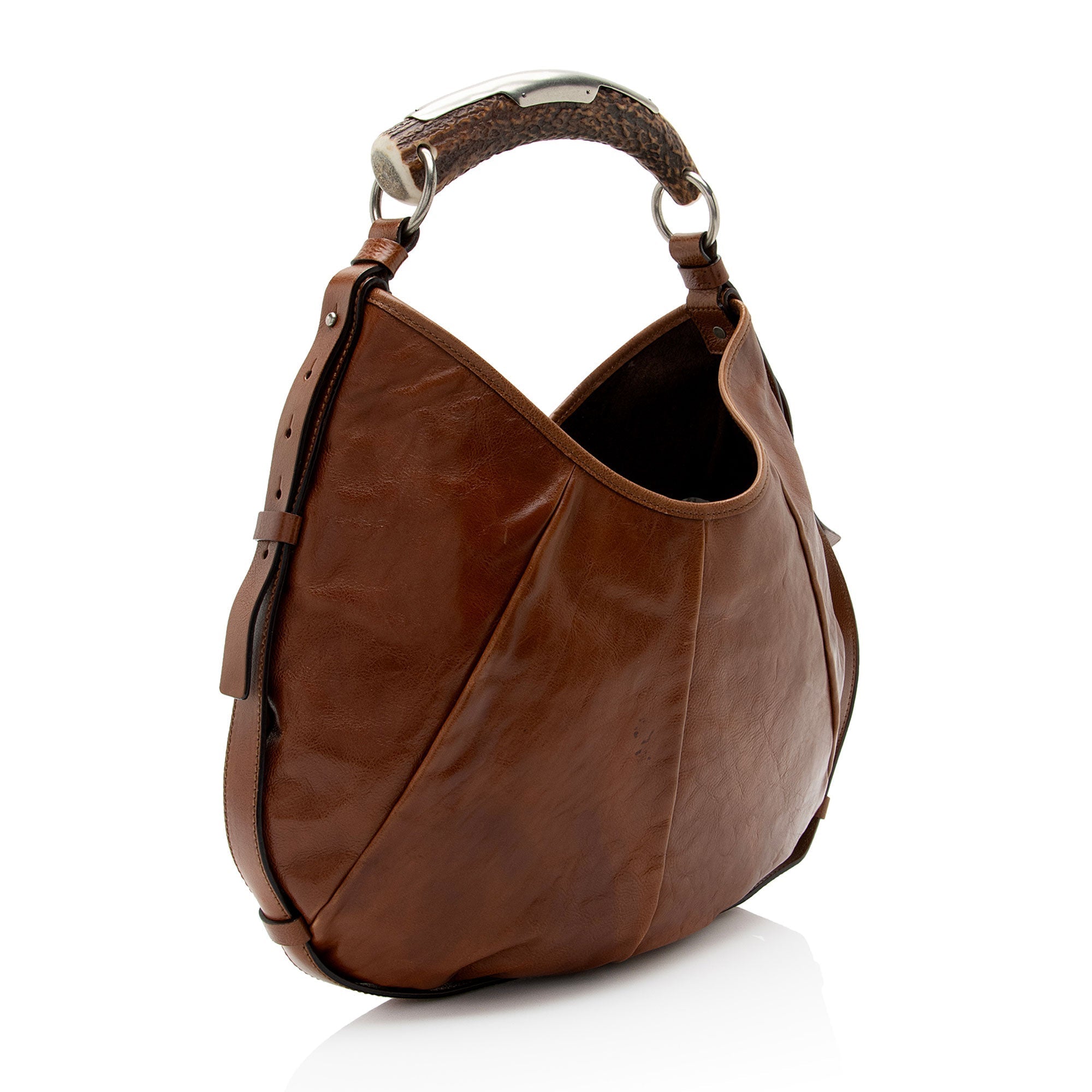 Saint Laurent Vintage Leather Mombasa Saint Tropez Shoulder Bag (SHF-wIHhzM)