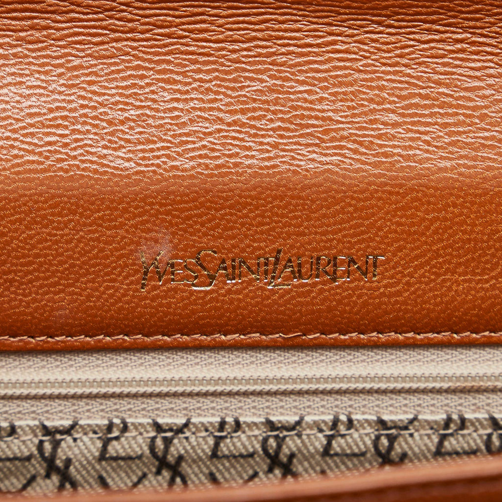 Saint Laurent Woven Leather Handbag (SHG-QipnTN)