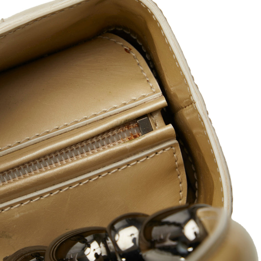 DIOR Patent Malice Pearl Satchel