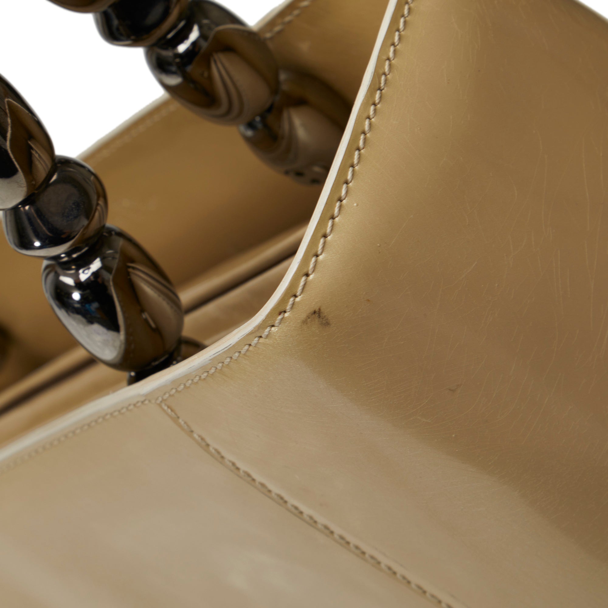 DIOR Patent Malice Pearl Satchel
