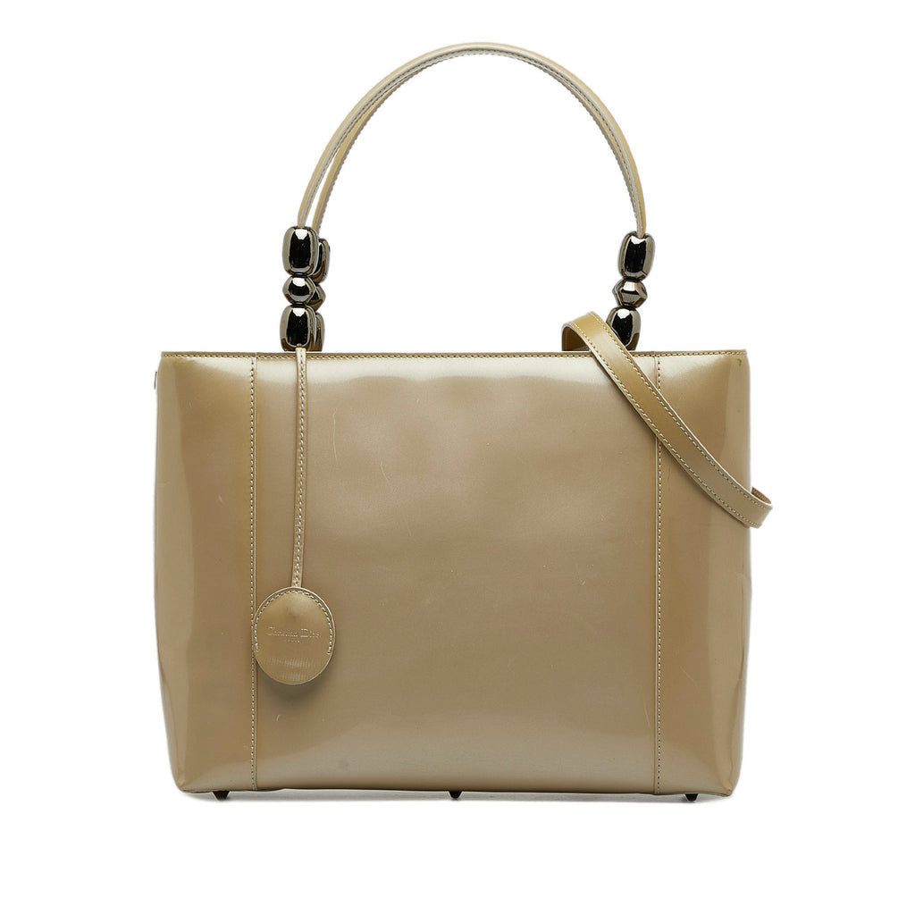 DIOR Patent Malice Pearl Satchel