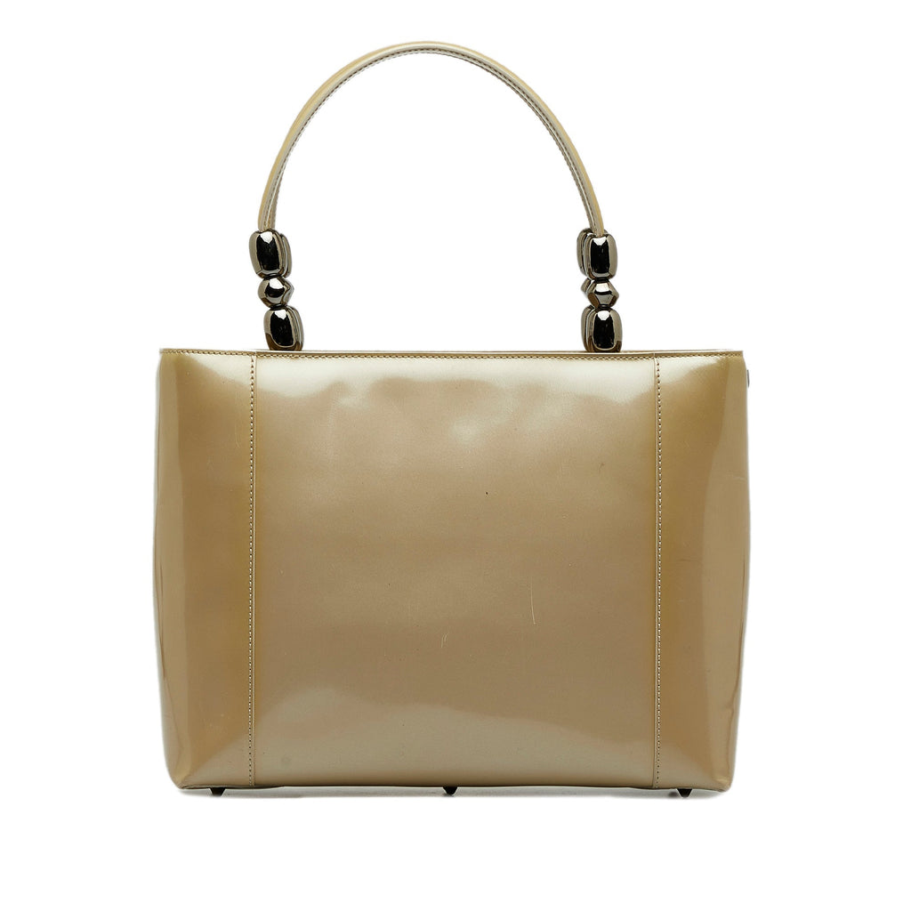 DIOR Patent Malice Pearl Satchel