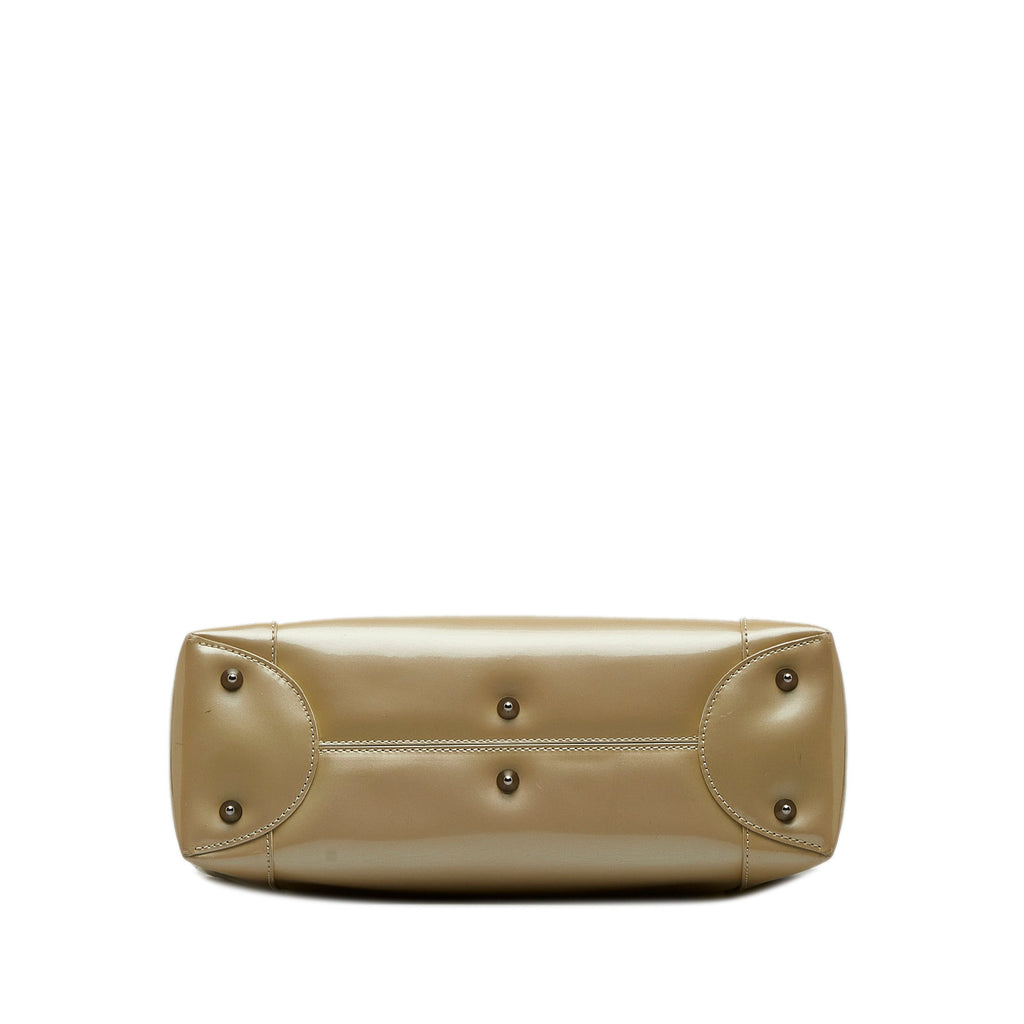 DIOR Patent Malice Pearl Satchel