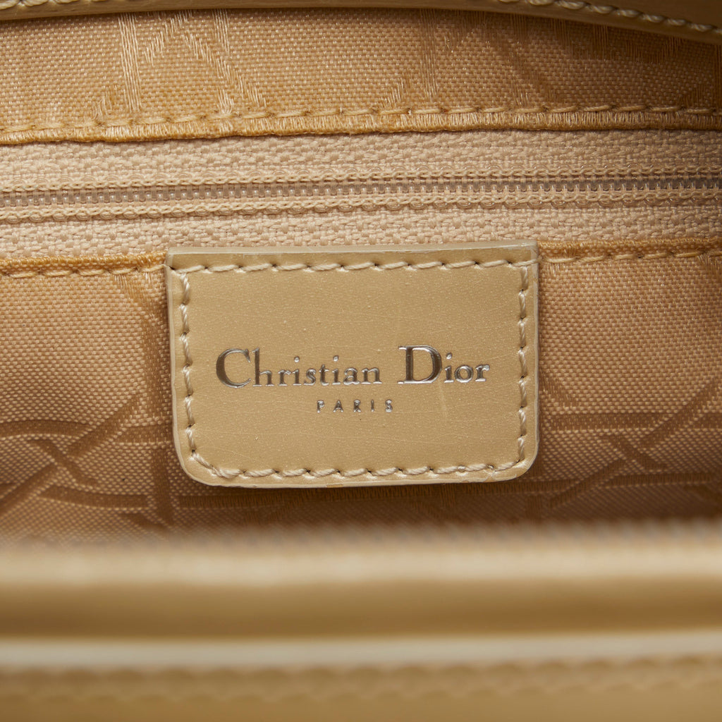 DIOR Patent Malice Pearl Satchel