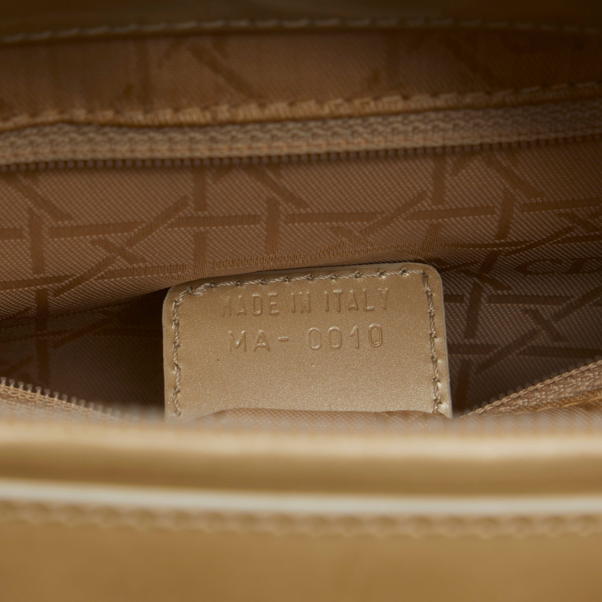 DIOR Patent Malice Pearl Satchel