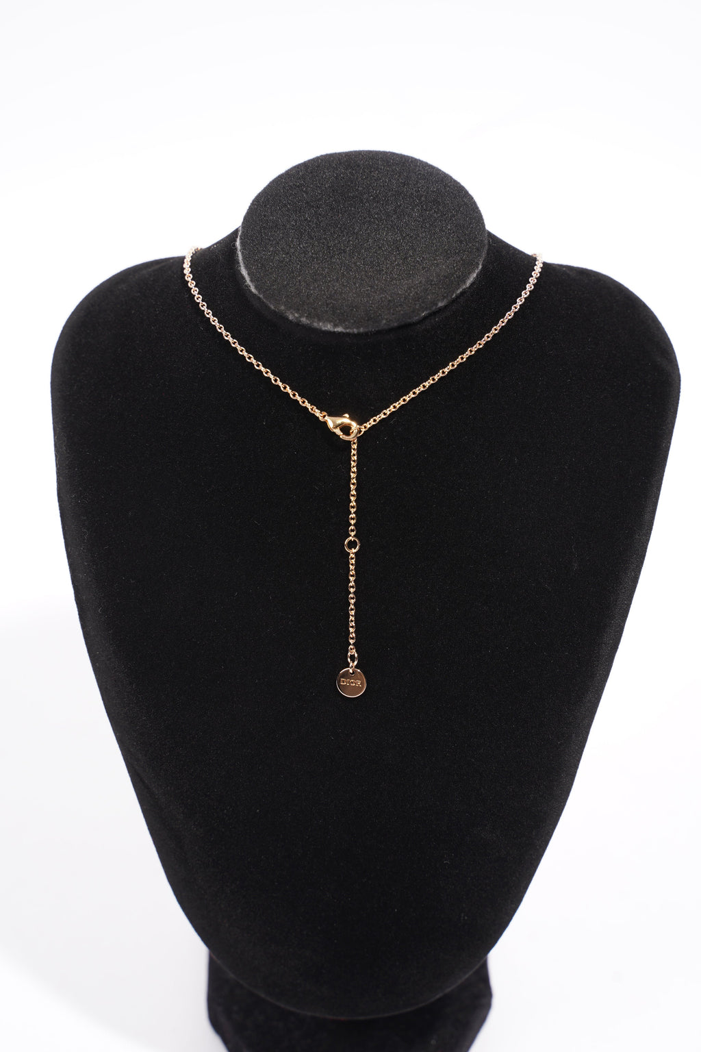 Christian Dior Clair D Lune Necklace Rose Gold Rose Gold