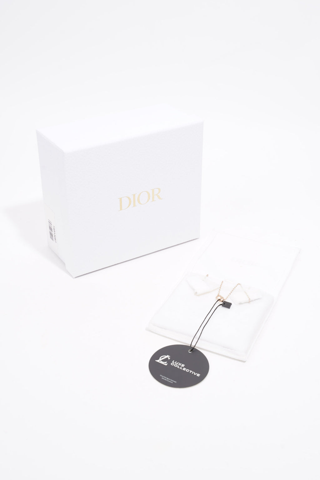 Christian Dior Clair D Lune Necklace Rose Gold Rose Gold