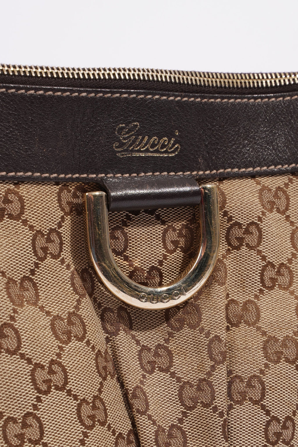 Gucci Abbey D-Ring GG Supreme Coated Canvas
