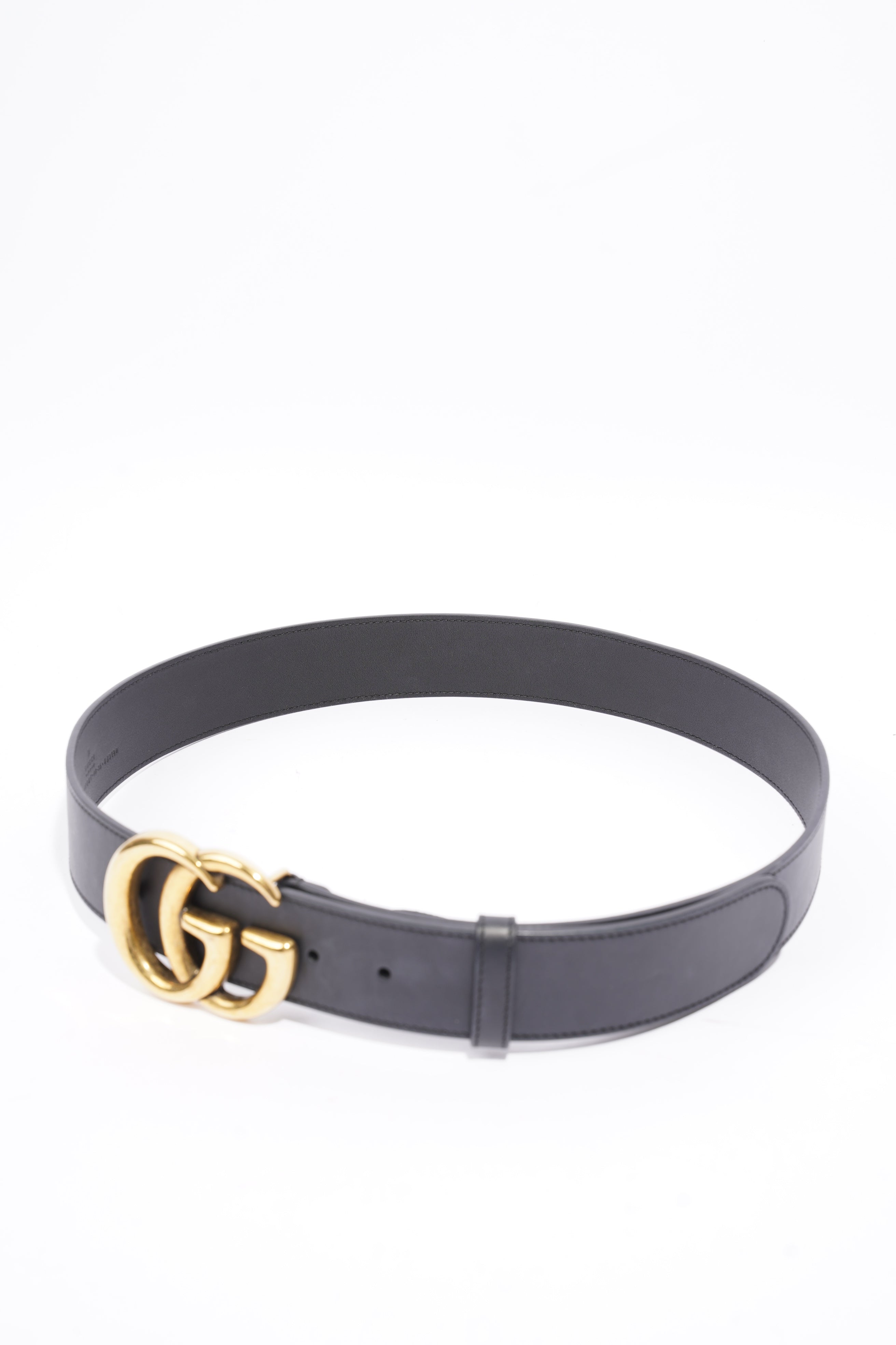 Gucci GG Marmont Belt Black Leather 90cm 36"