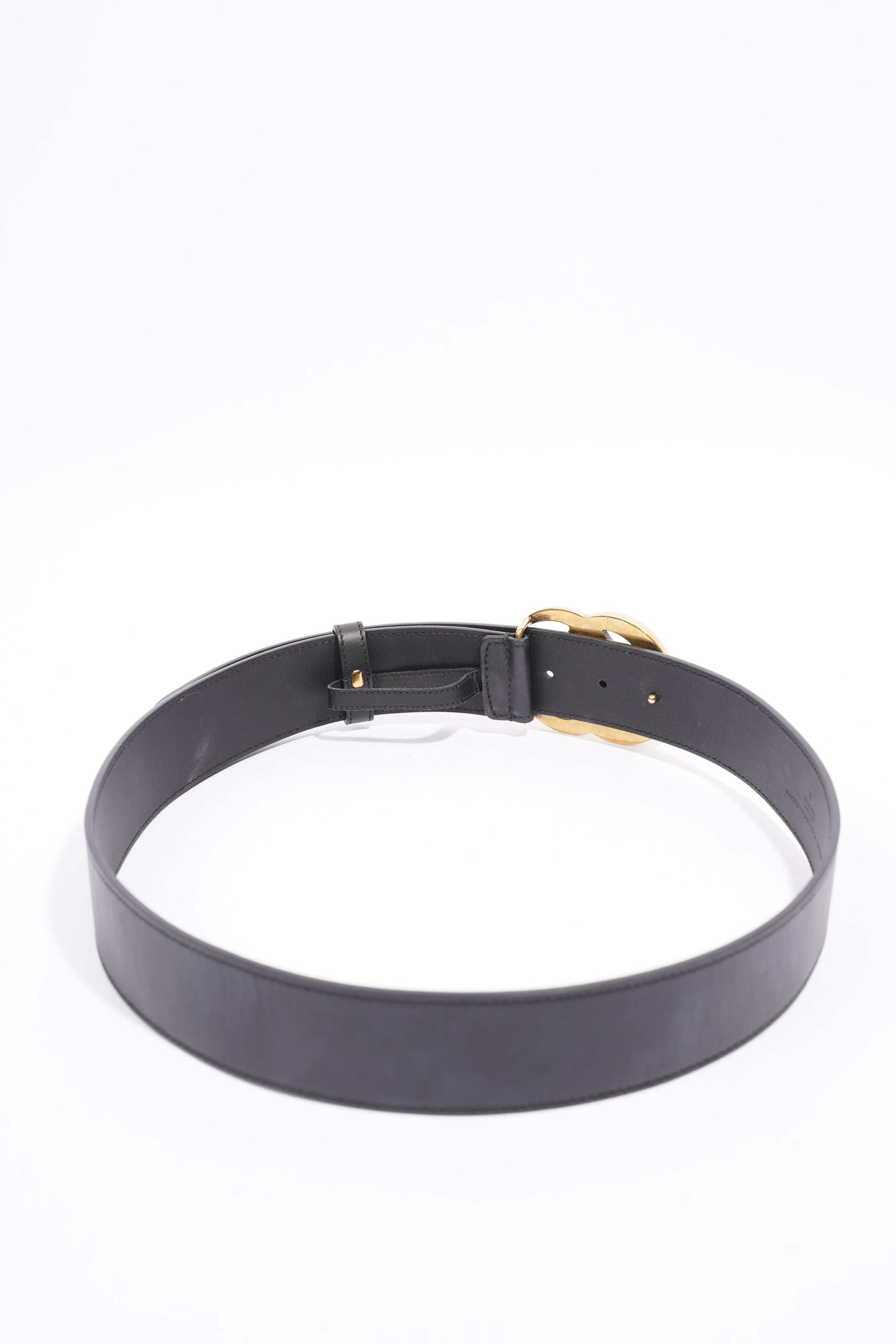 Gucci GG Marmont Belt Black Leather 90cm 36"