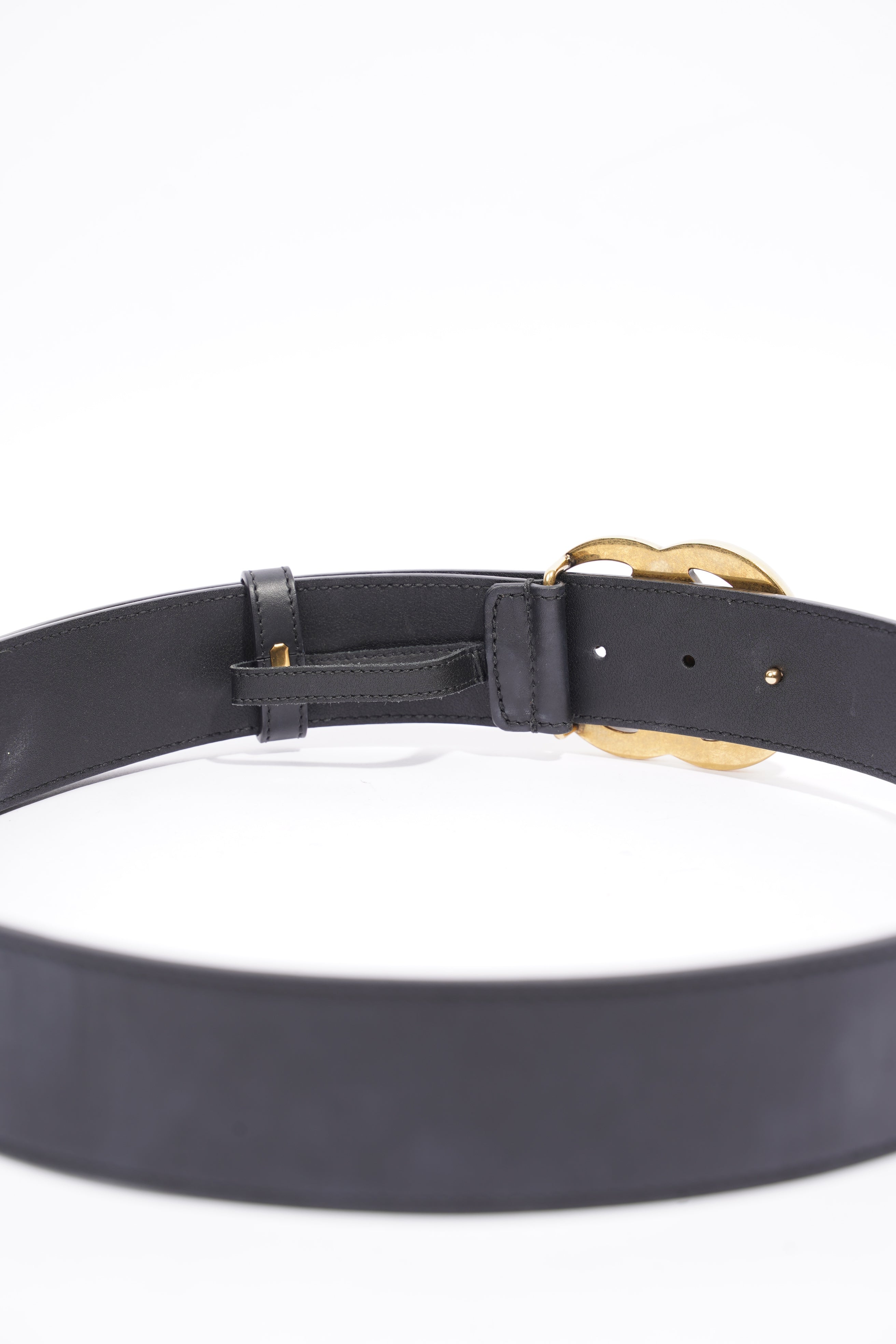 Gucci GG Marmont Belt Black Leather 90cm 36"