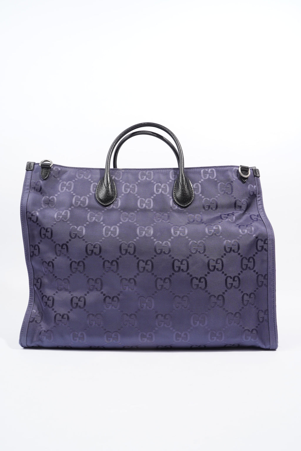 Gucci GG Off The Grid Tote Navy Nylon Large