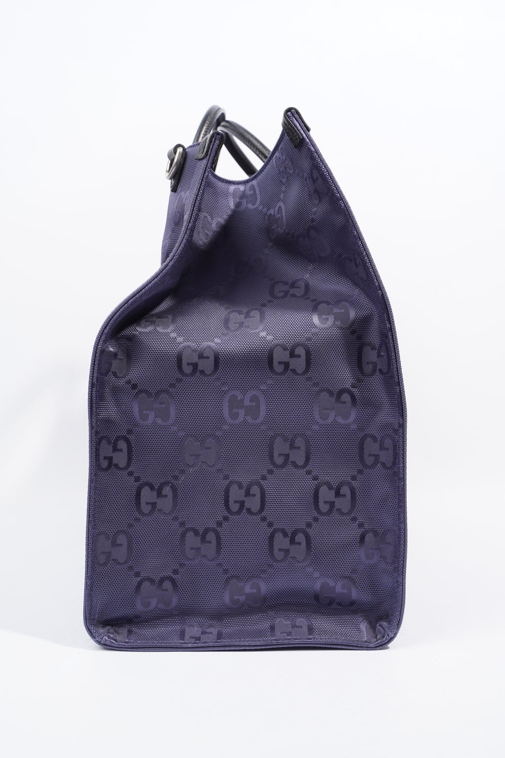 Gucci GG Off The Grid Tote Navy Nylon Large
