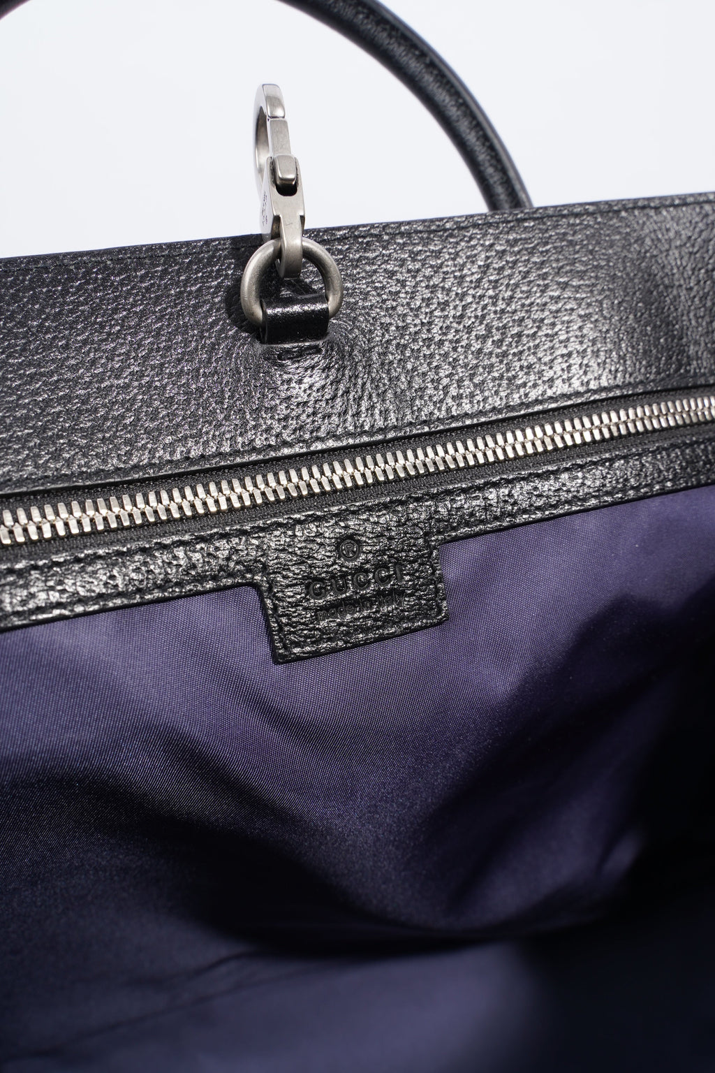 Gucci GG Off The Grid Tote Navy Nylon Large