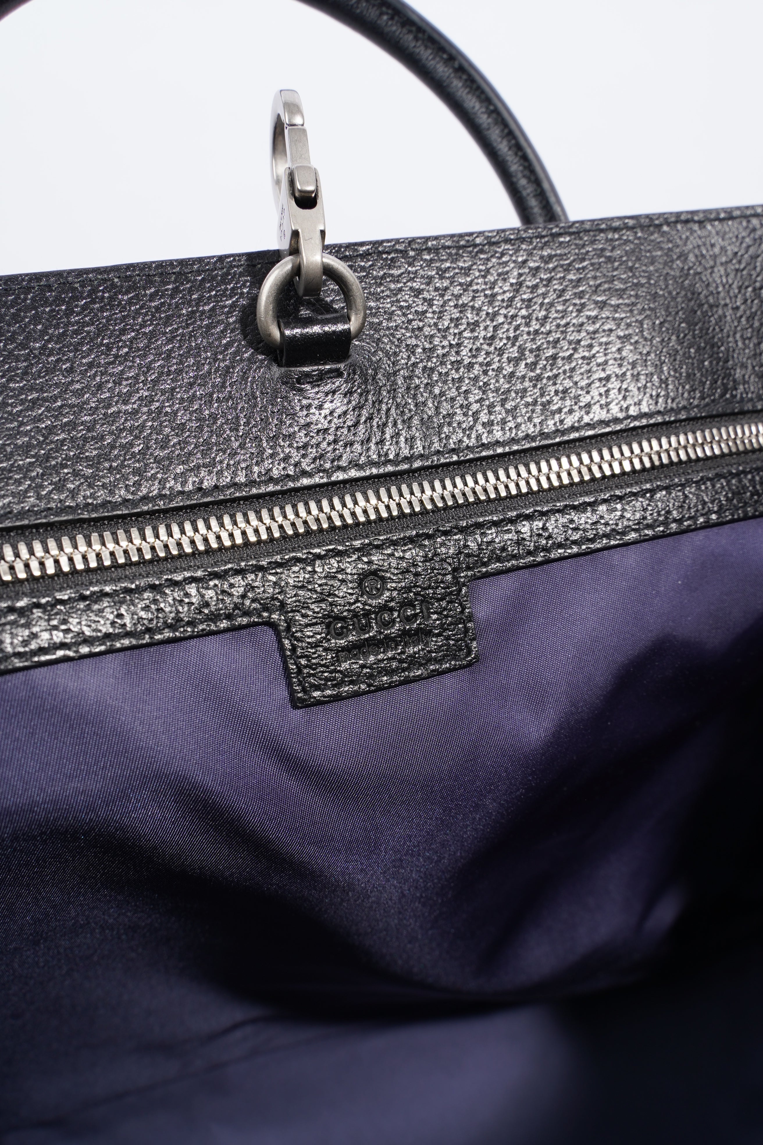 Gucci GG Off The Grid Tote Navy Nylon Large