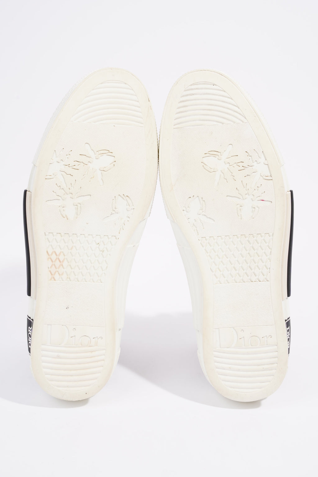 Christian Dior B23 Hightops White / Black Oblique Canvas EU 43.5 UK 9.5