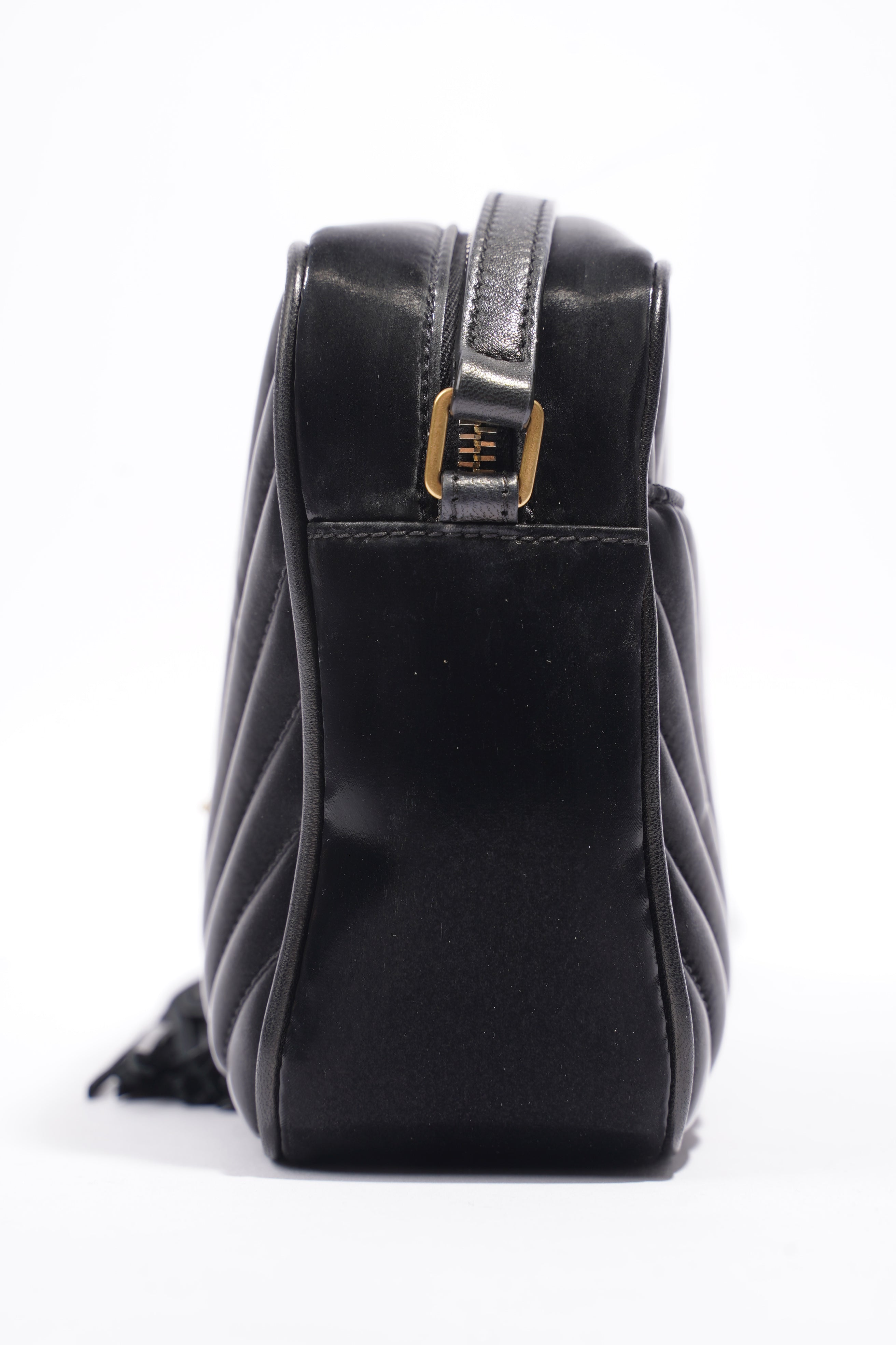 Saint Laurent Lou Camera Black Velvet