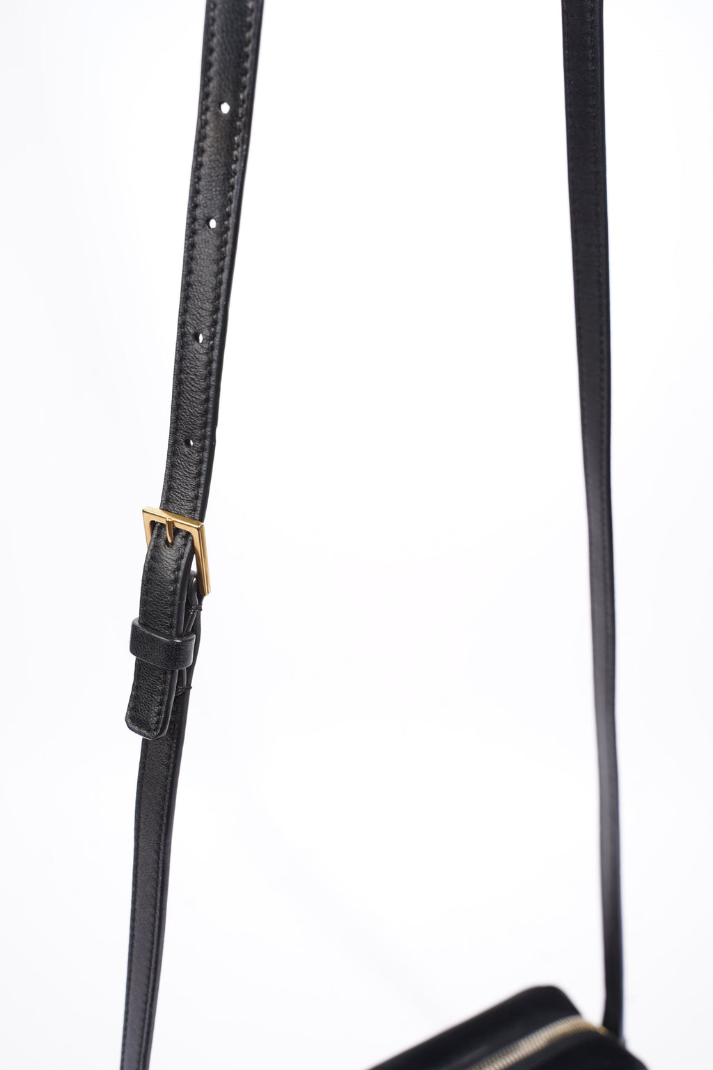 Saint Laurent Lou Camera Black Velvet