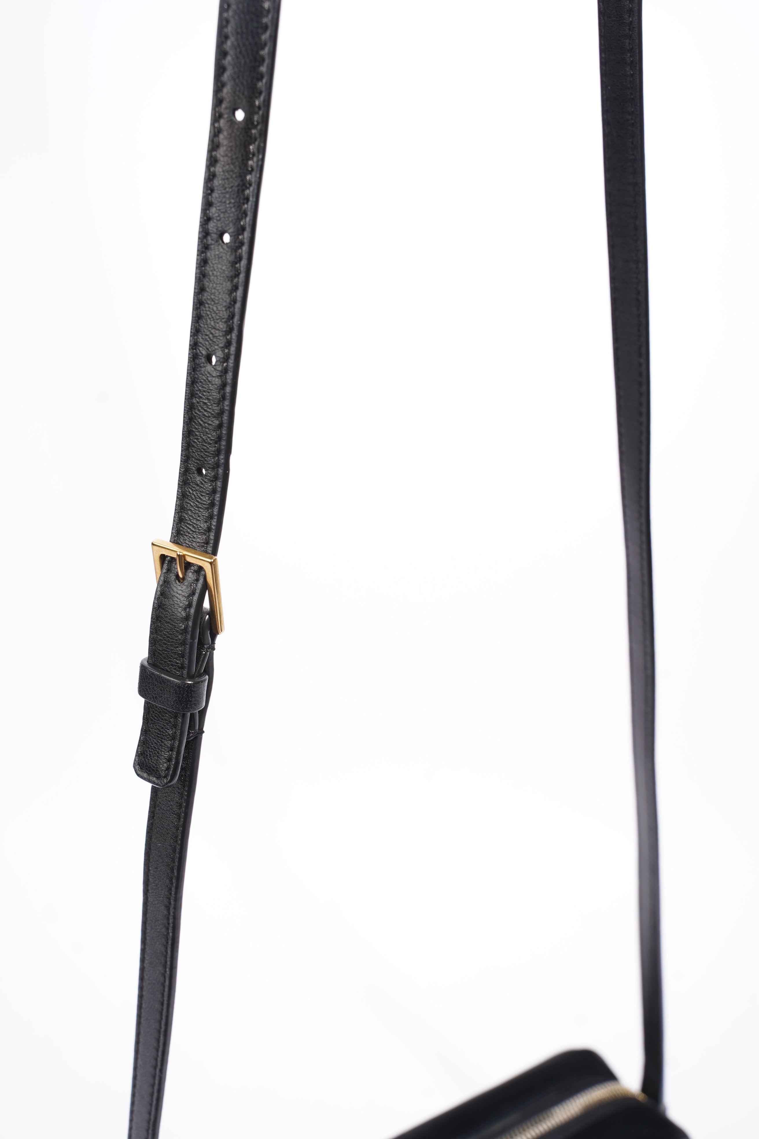 Saint Laurent Lou Camera Black Velvet