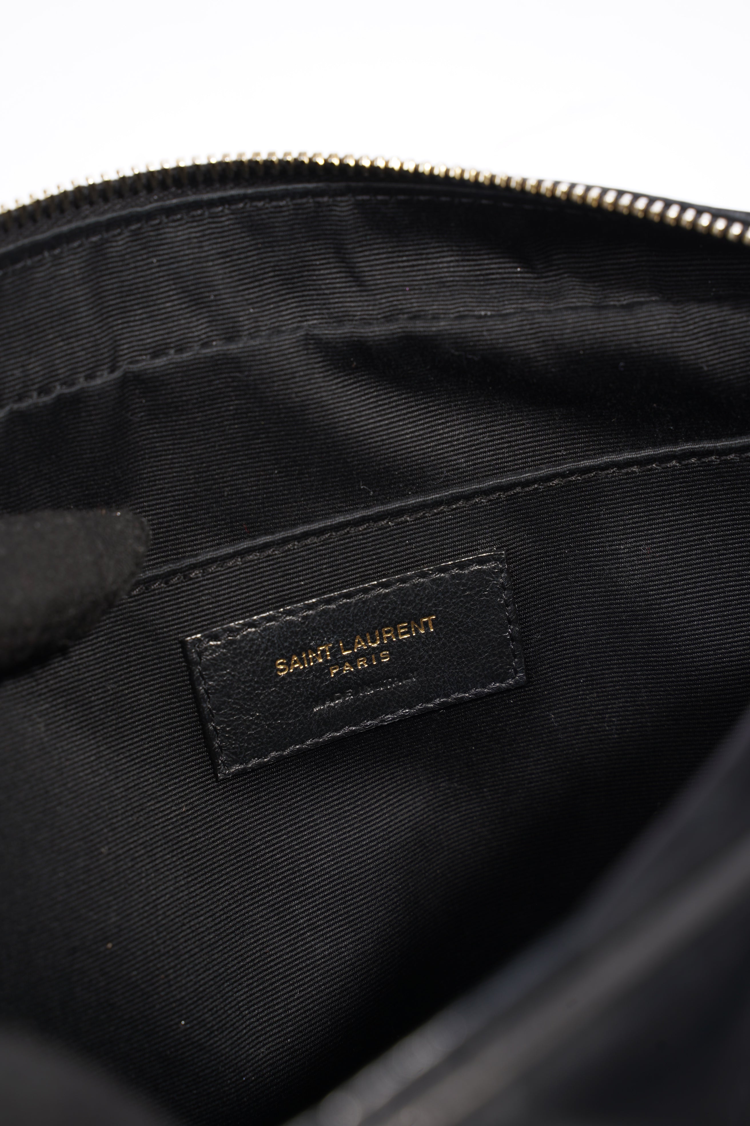 Saint Laurent Lou Camera Black Velvet