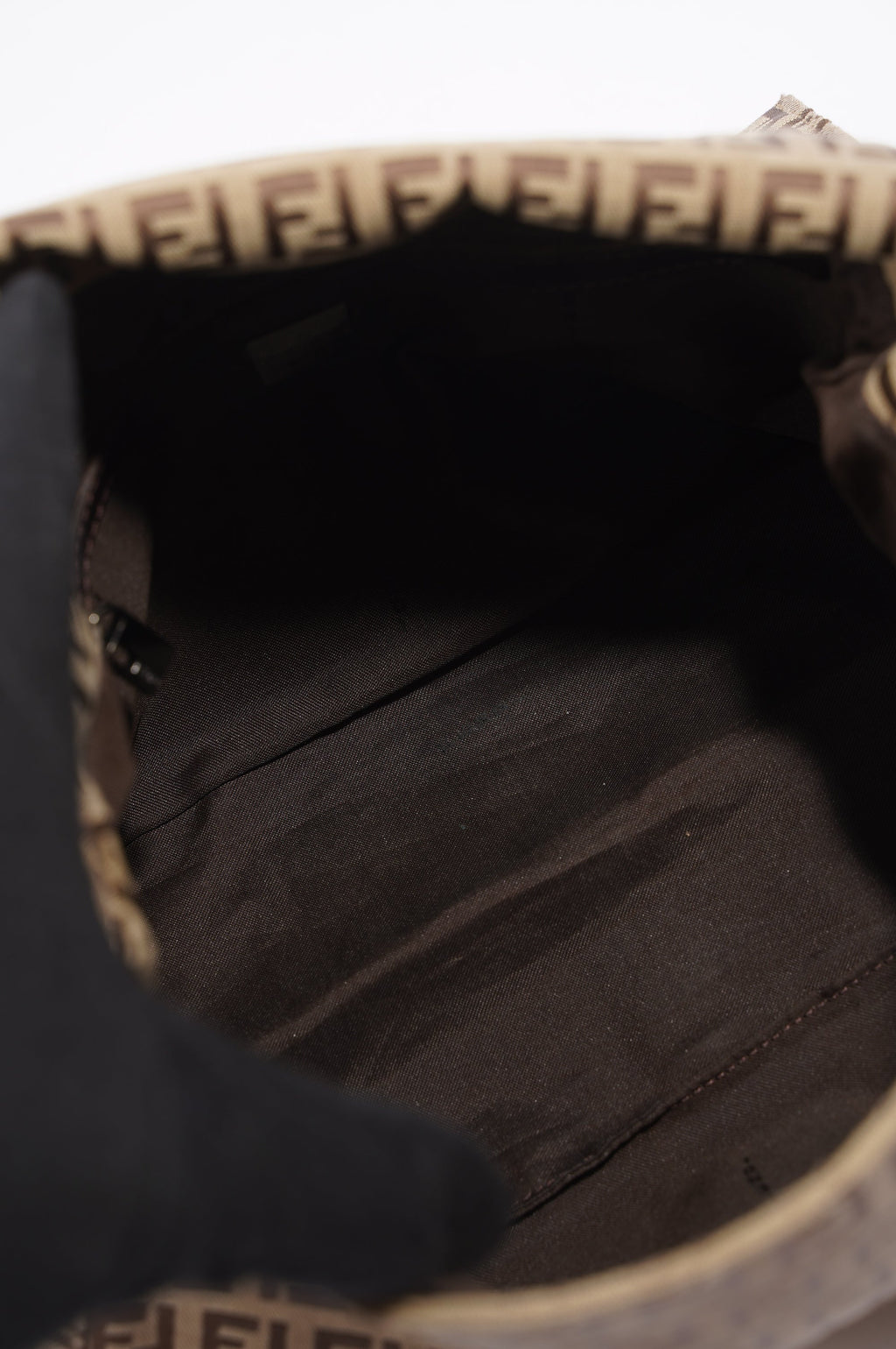 Fendi Shoulder Bag Zucca Canvas