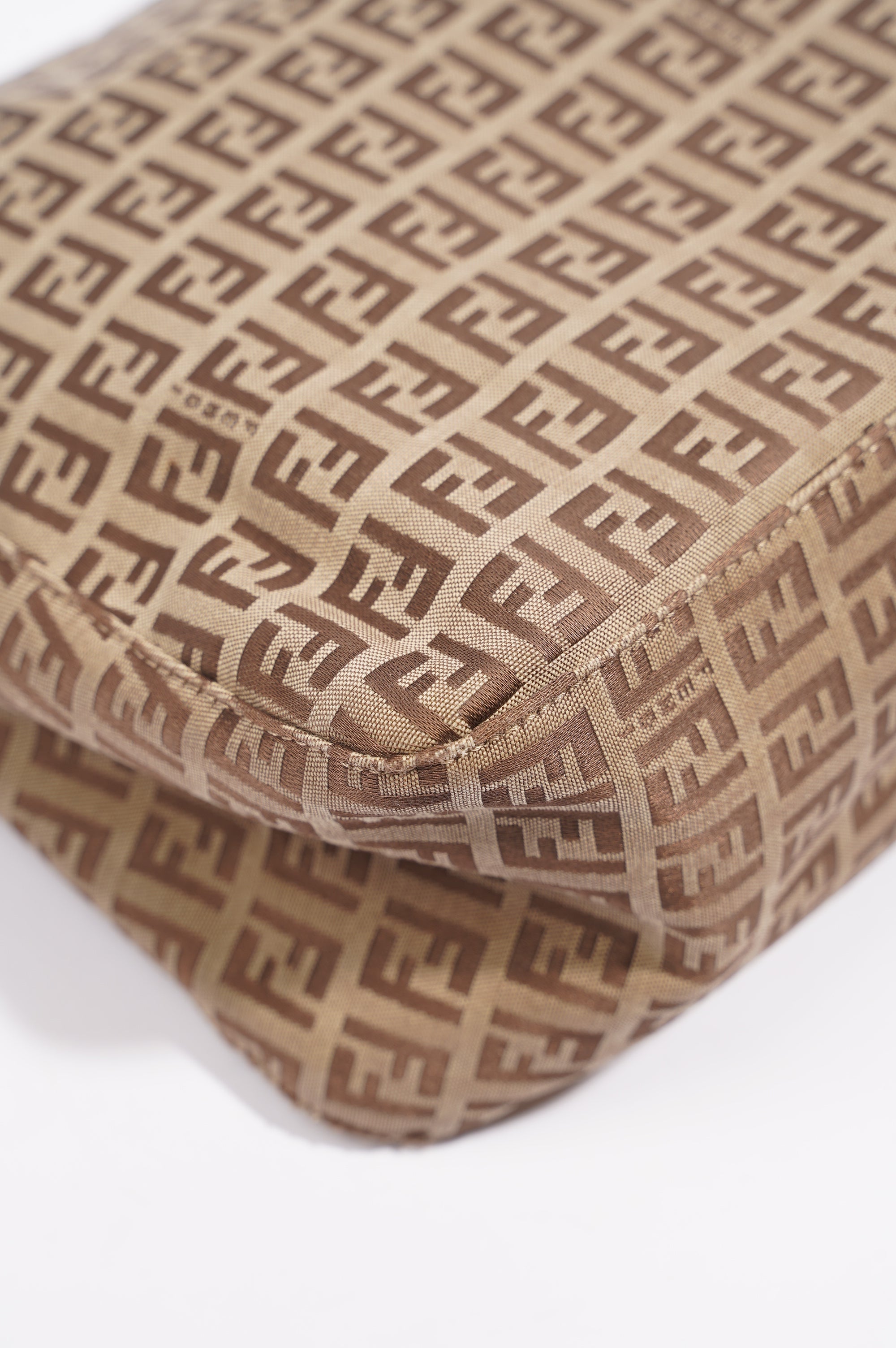 Fendi Shoulder Bag Zucca Canvas