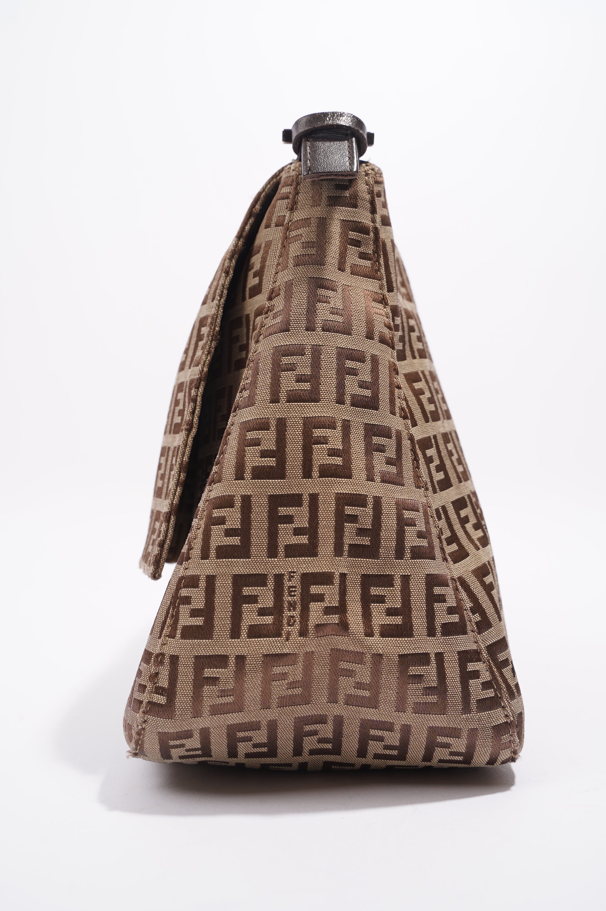 Fendi Shoulder Bag Zucca Canvas