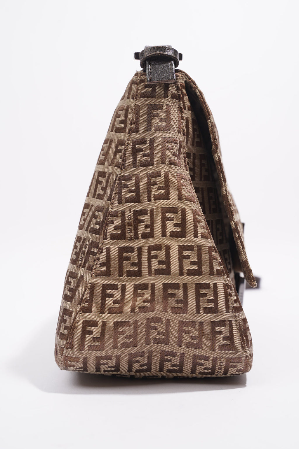 Fendi Shoulder Bag Zucca Canvas