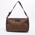 Gucci Shoulder Bag Brown Supreme Canvas Mini