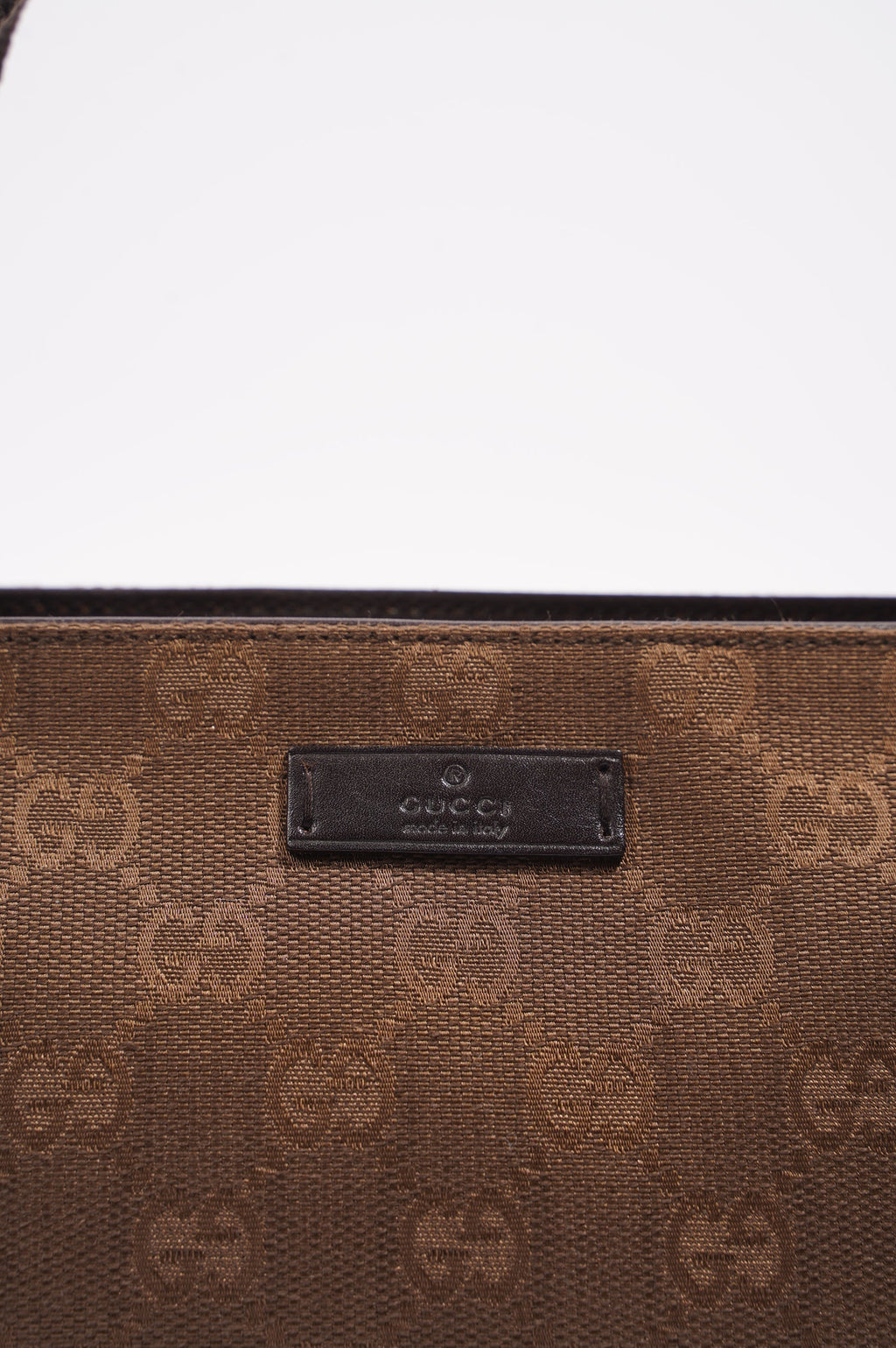 Gucci Shoulder Bag Brown Supreme Canvas Mini