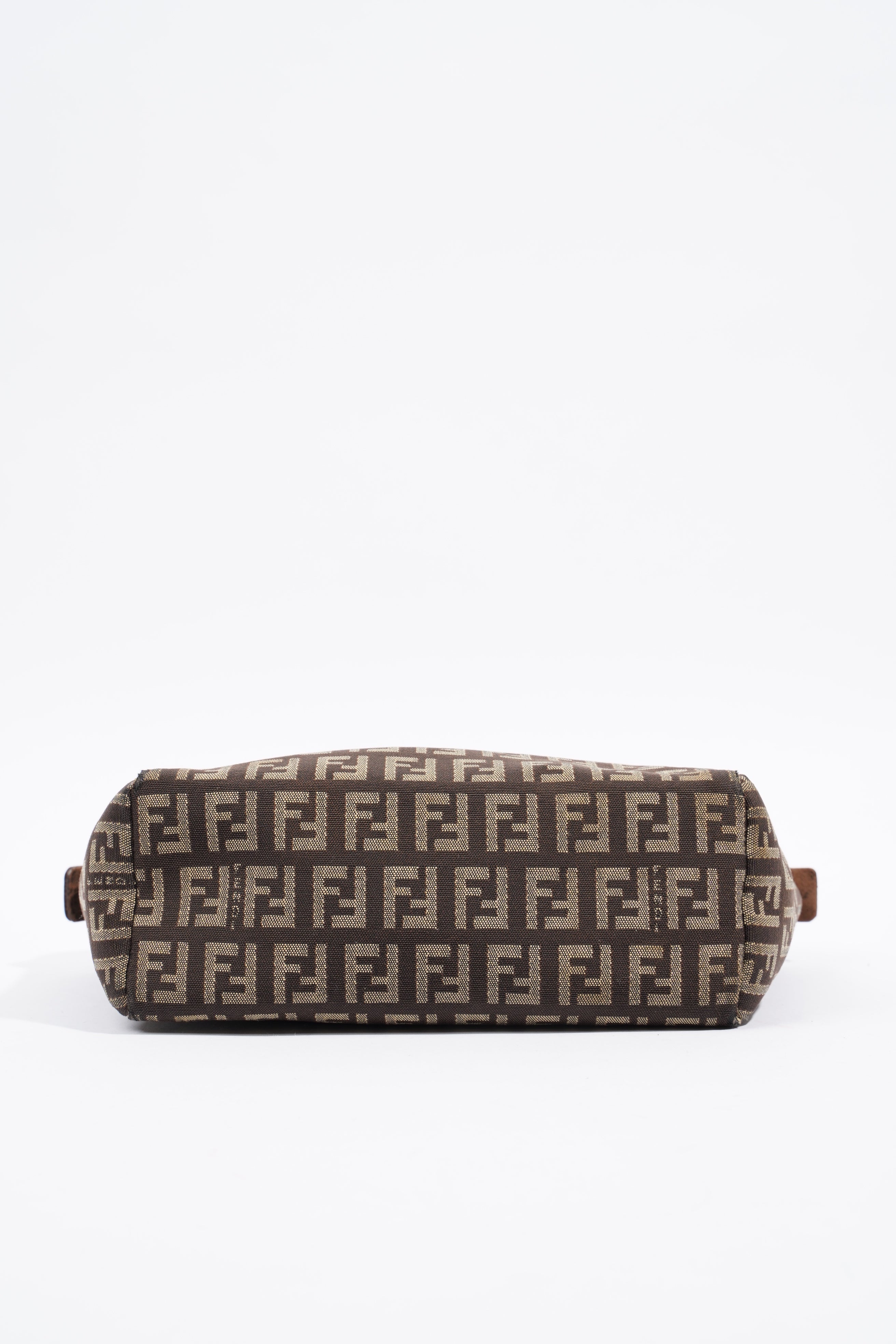 Fendi Zucchino Handbag Zucca Canvas Mini