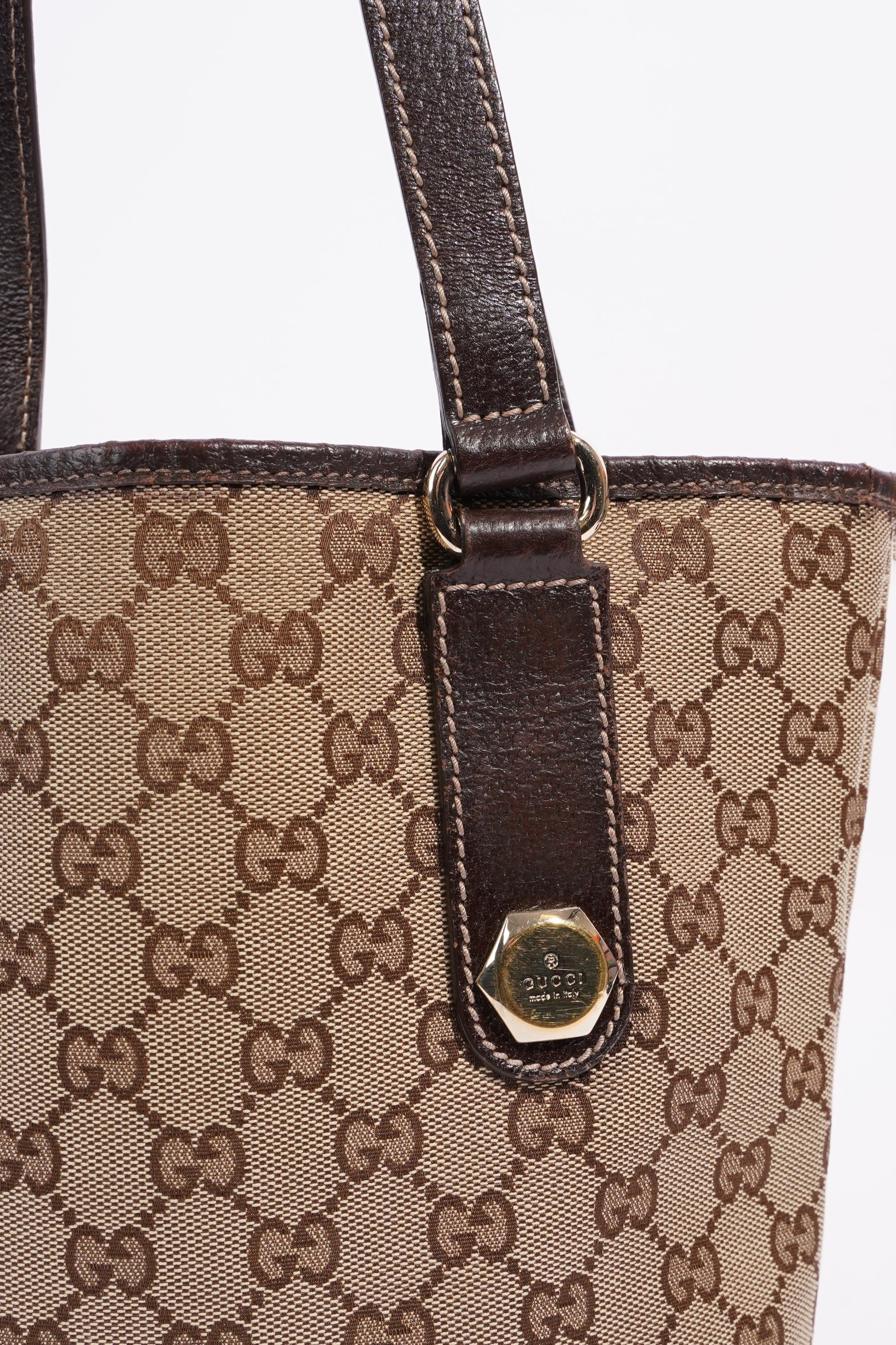 Gucci Tote Bag Supreme Canvas Mini