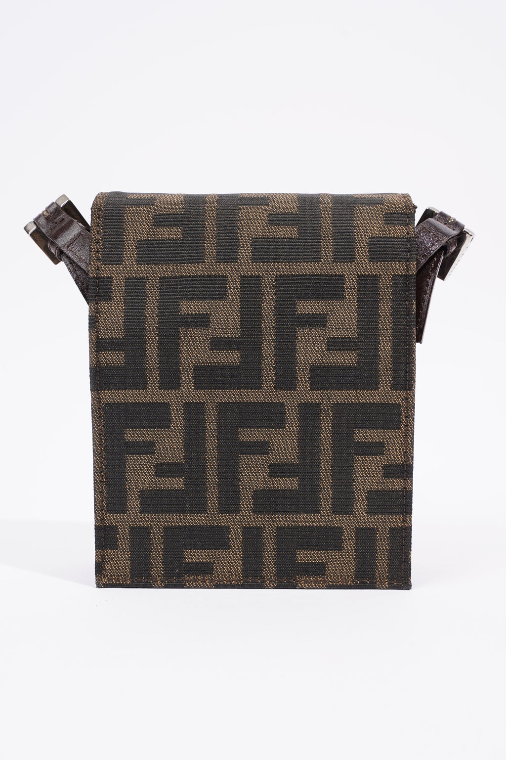 Fendi Shoulder Bag Zucca Print / Brown Canvas Mini